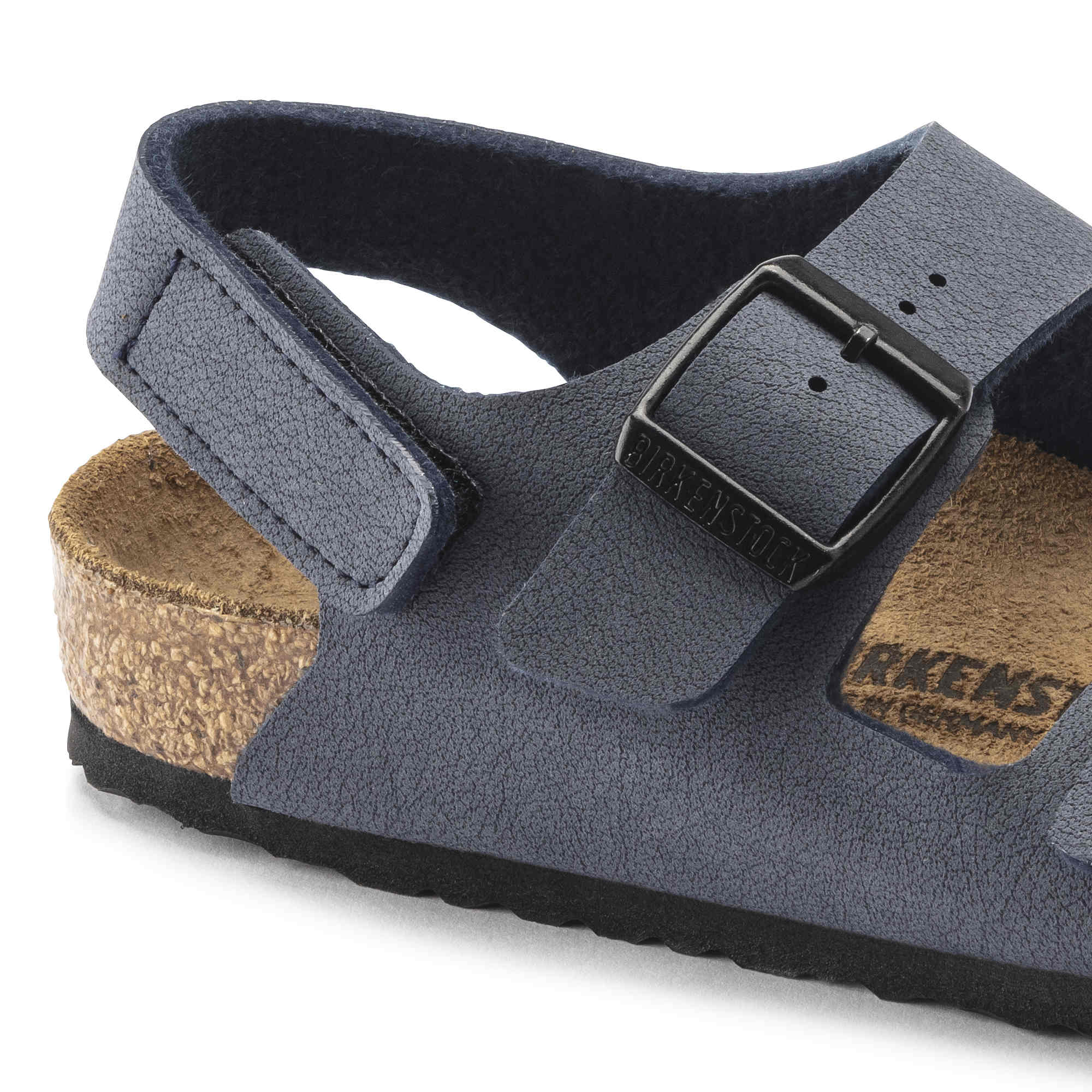 Birkenstock Milano Kids Birko-Flor Birkibuc – Blue Blue/Navy - view 5