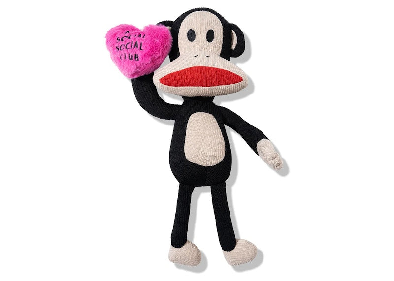 Anti Social Social Club X Paul Frank Julius Love Plush Love