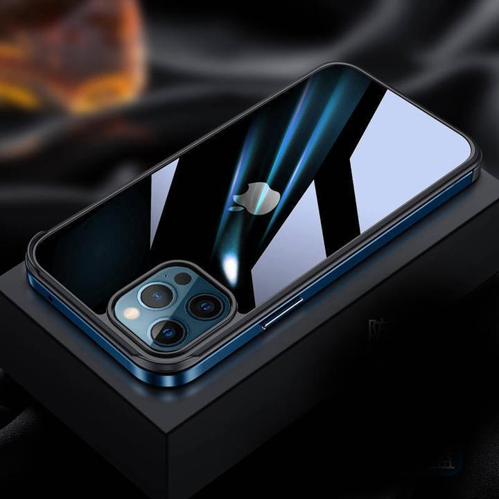 Apple Luxury Square Metal Frame case - iPhone