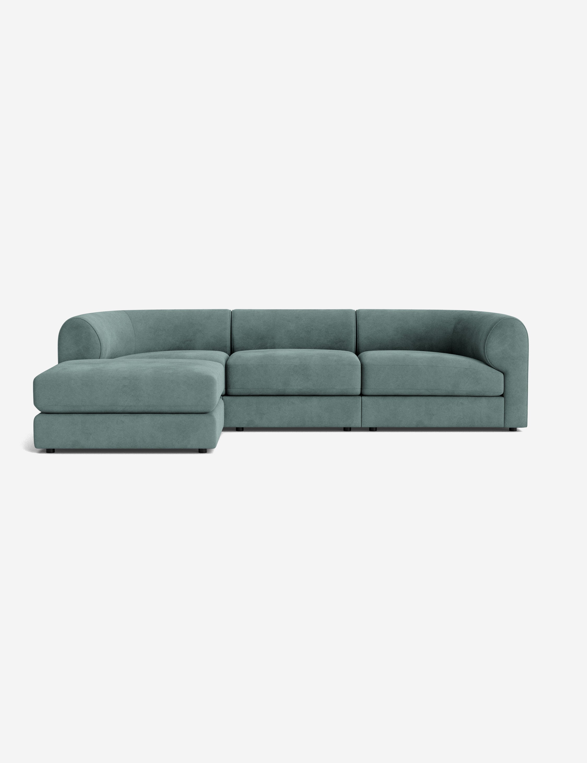 Lulu and Georgia Sergio Modular Sectional Sofa With Ottoman - view 14