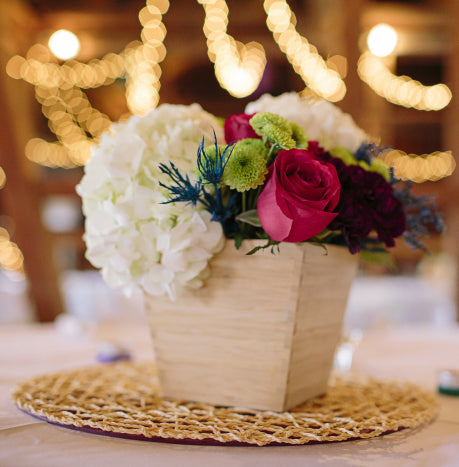 fiftyflowers.com Pop of Color Reception Flowers