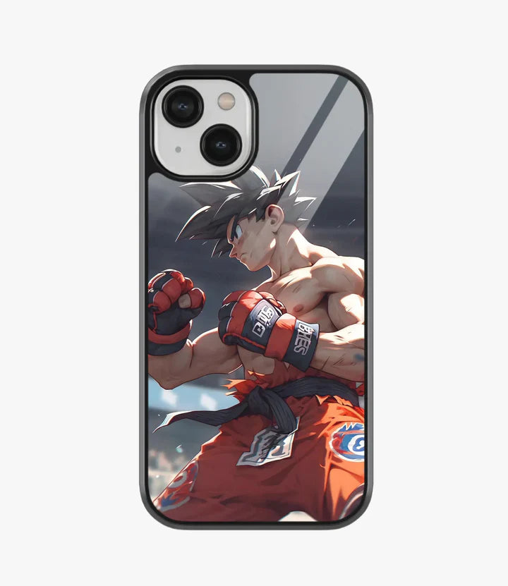 The Case Company Goku Power Glass Case for iPhone 14