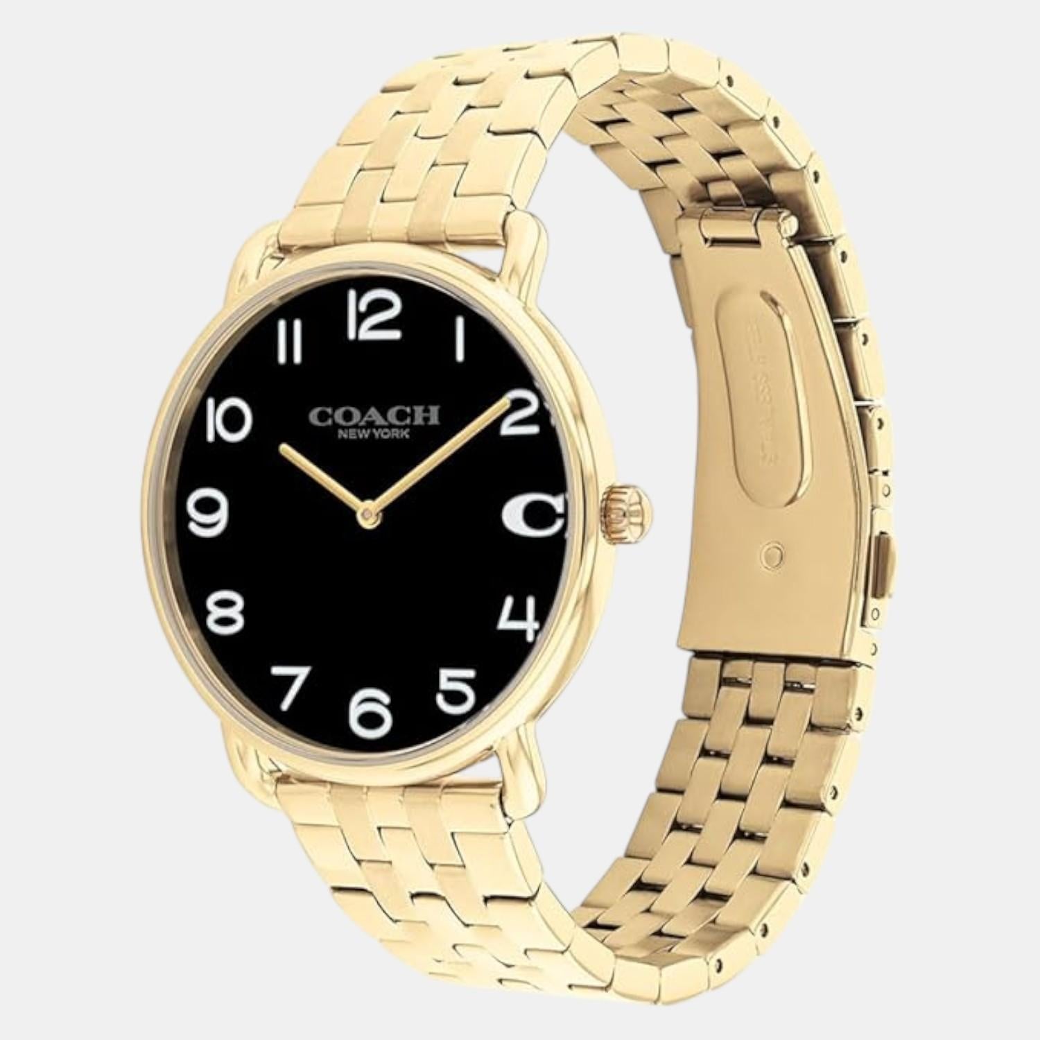 Coach Elliot Men Quartz Black Dial Analog Stainless Steel Watch 14602669 - view 2