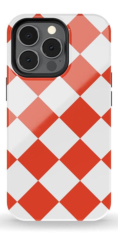 Casetry Red Checkerboard | High Contrast Design Case - view 8