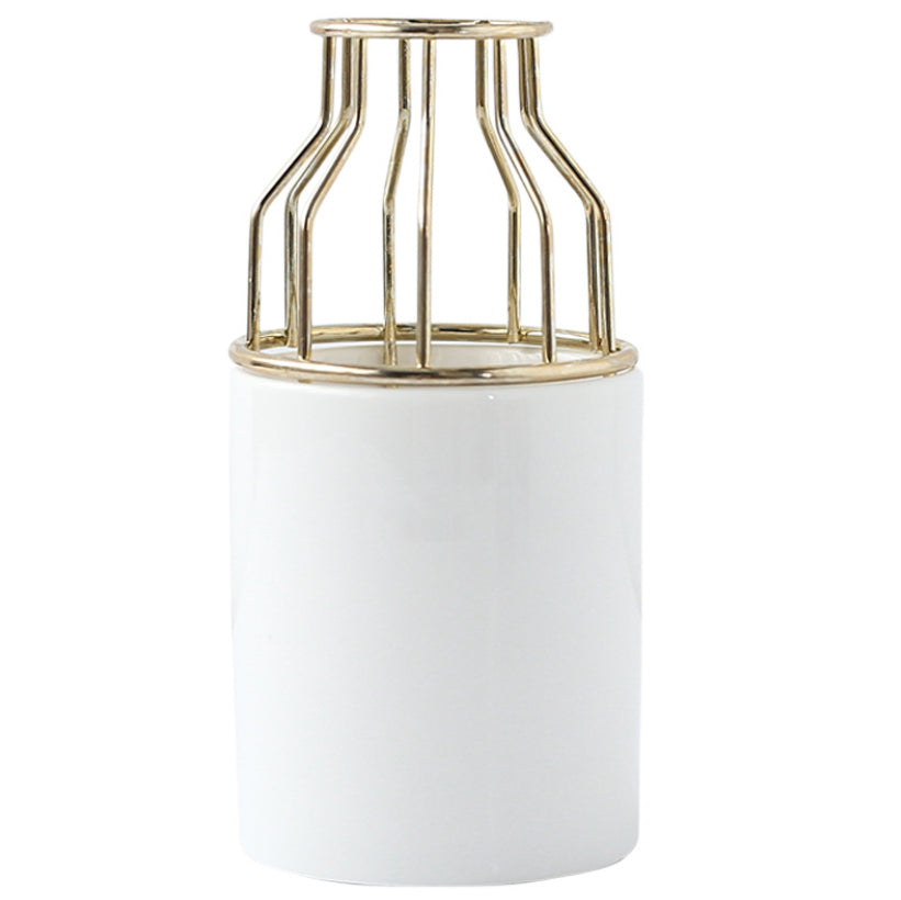 Nestasia White Gold Vase Large - view 4