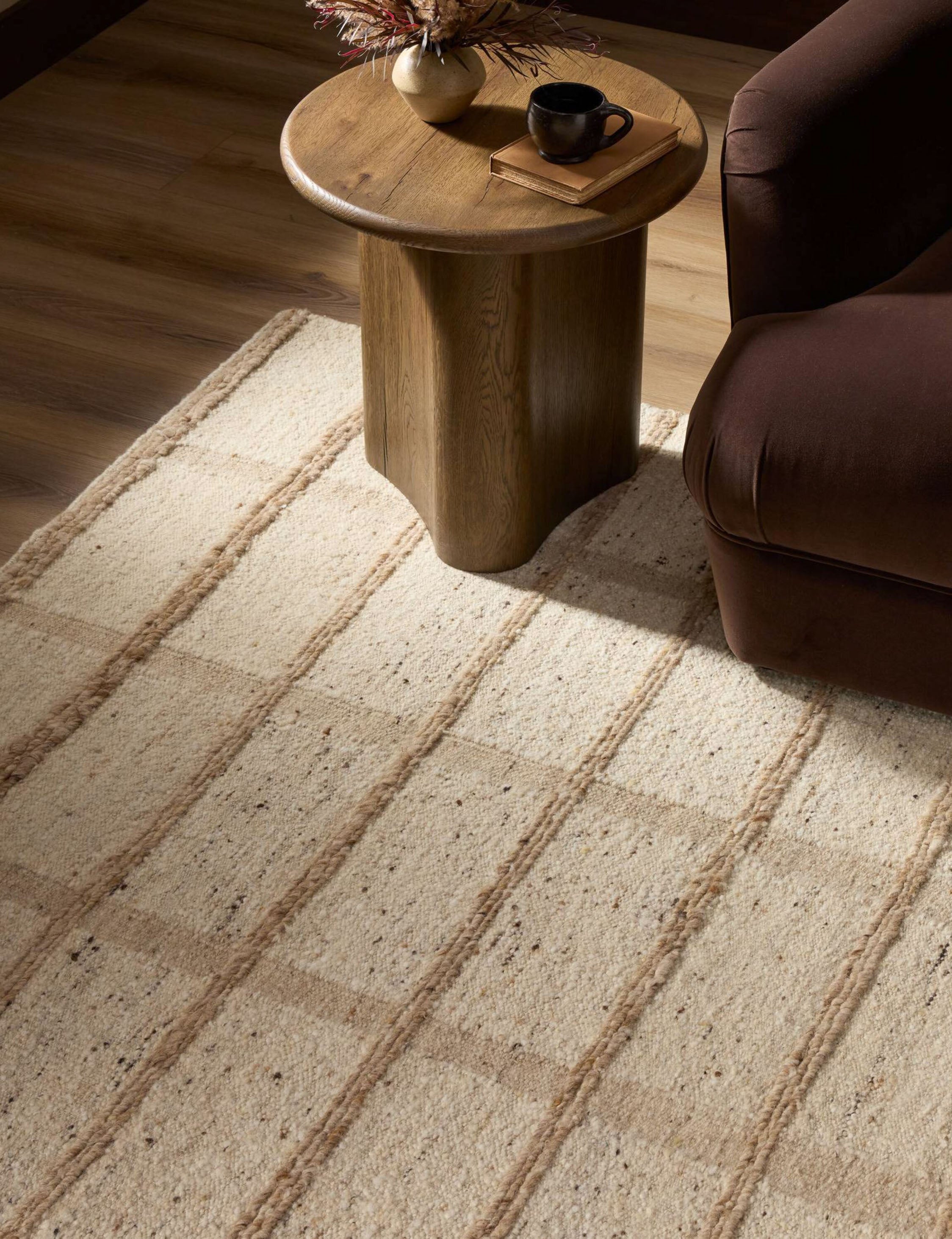 Lulu and Georgia Chambers Handwoven Wool Rug – Ivory - view 2