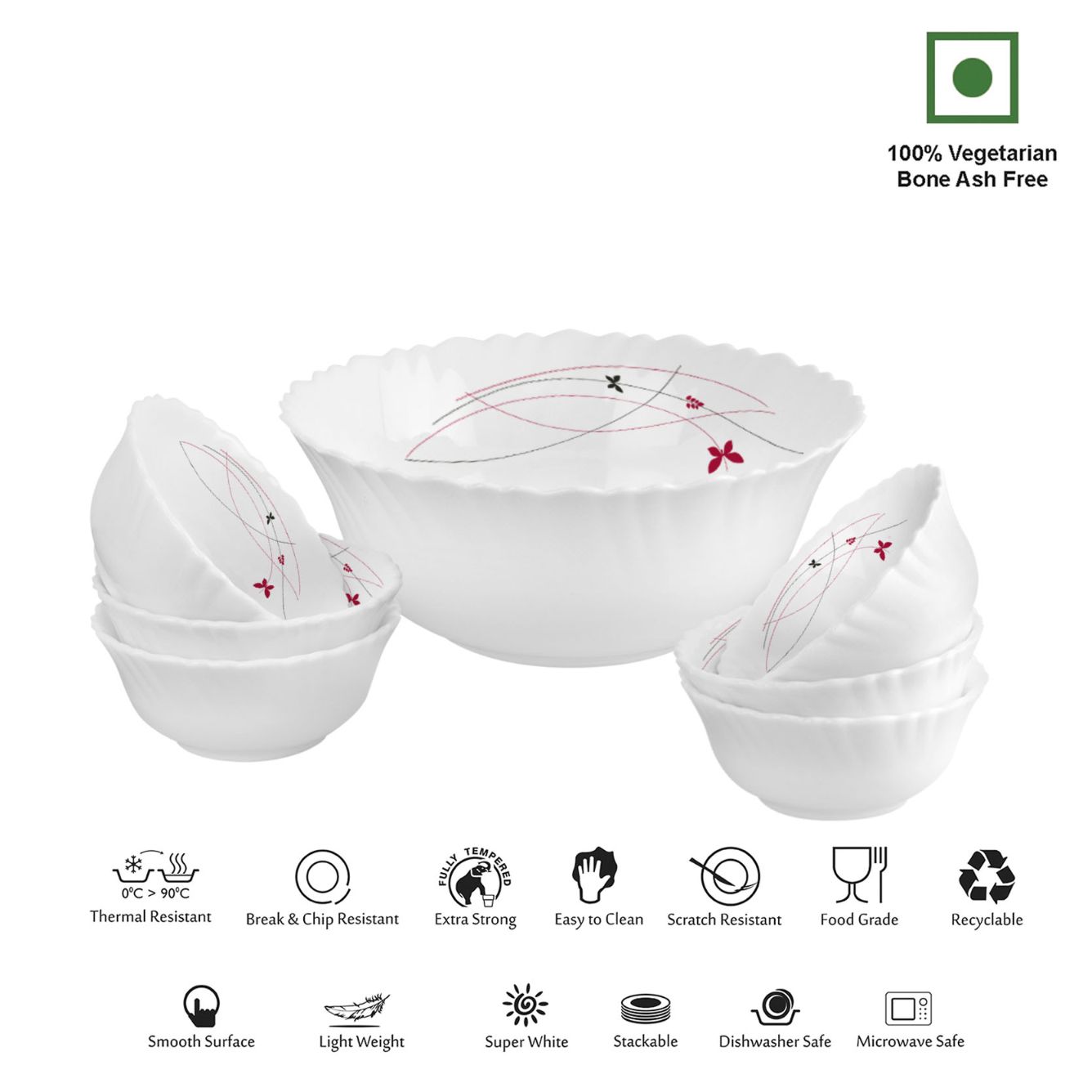 Cello Dazzle Series Pudding Gift Set, 7 Pieces - view 54