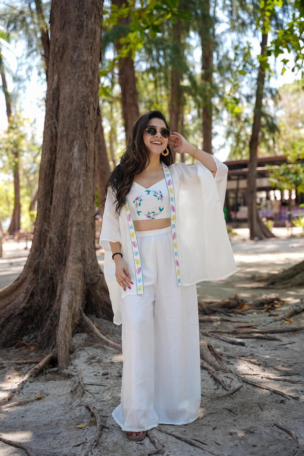 Idaho-o Joie-martine white co-Ord set