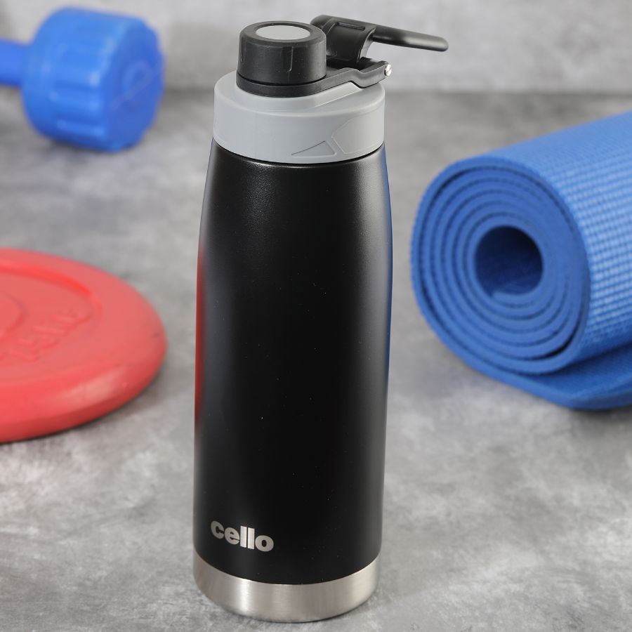 Cello Duro Sports, Vacusteel Water Bottle, 1100ml