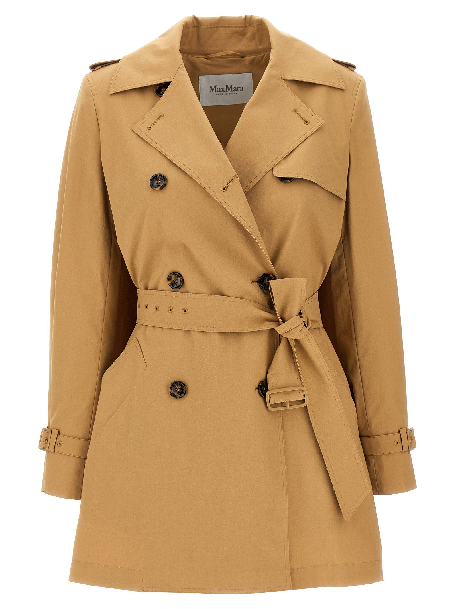 Max Mara Landa Raincoat – 96% cotton, 4% elastane
