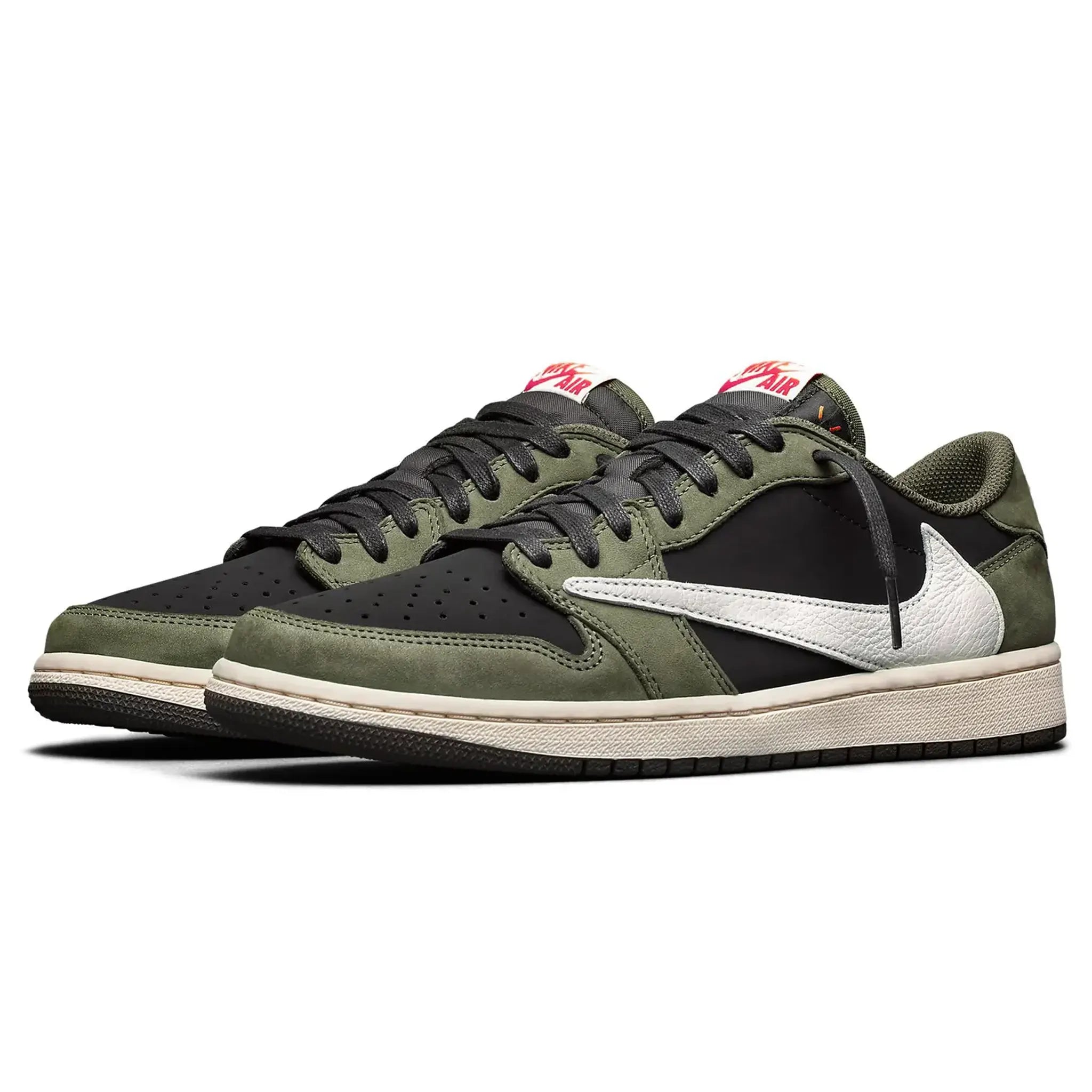 Travis Scott x Air Jordan 1 Low OG Black Olive - view 2