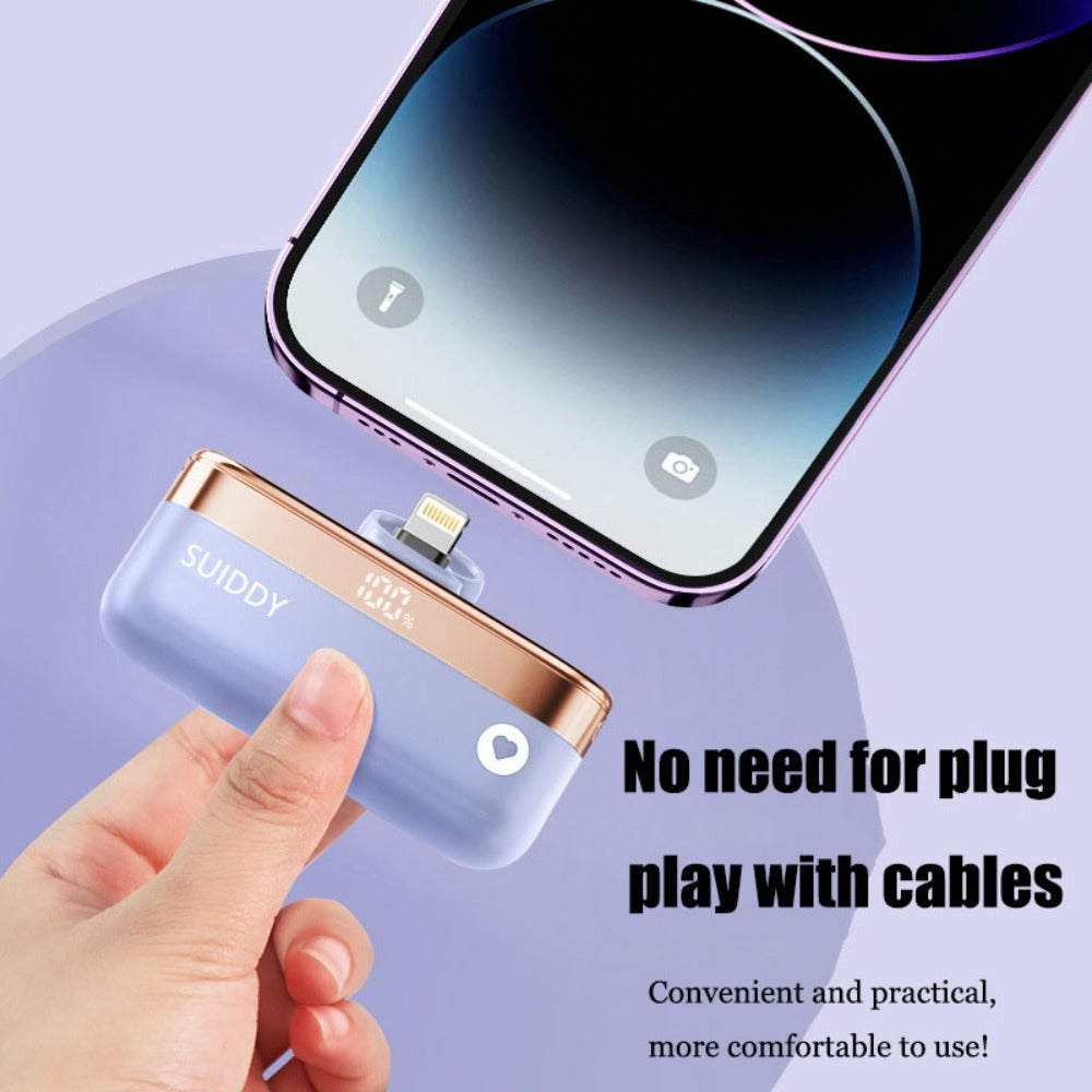 Peeperly Petite Portable 5000mAh Super Fast Power Bank - view 7