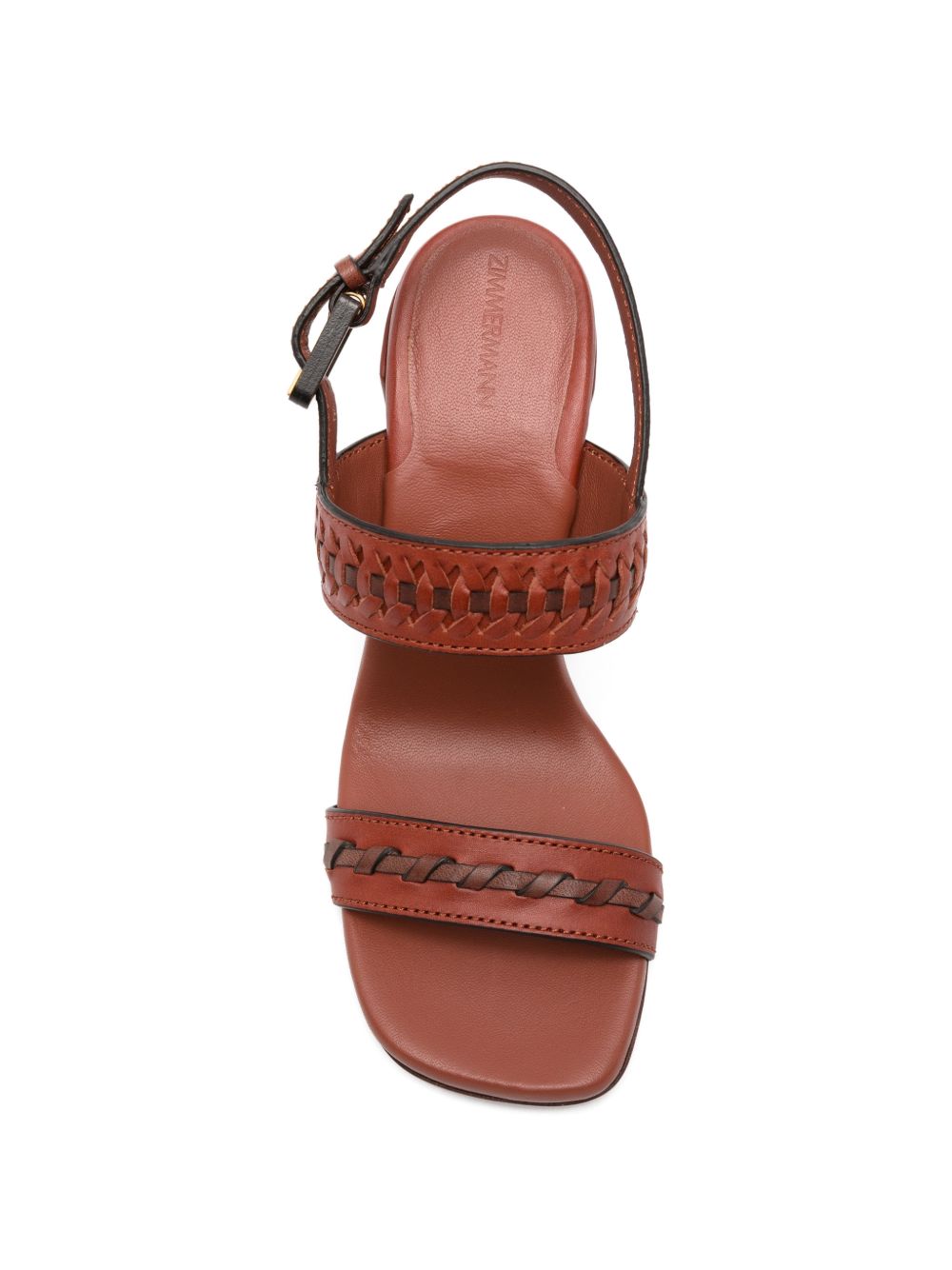 Zimmermann Sandals LUGGAGE – 100% LEATHER - view 2