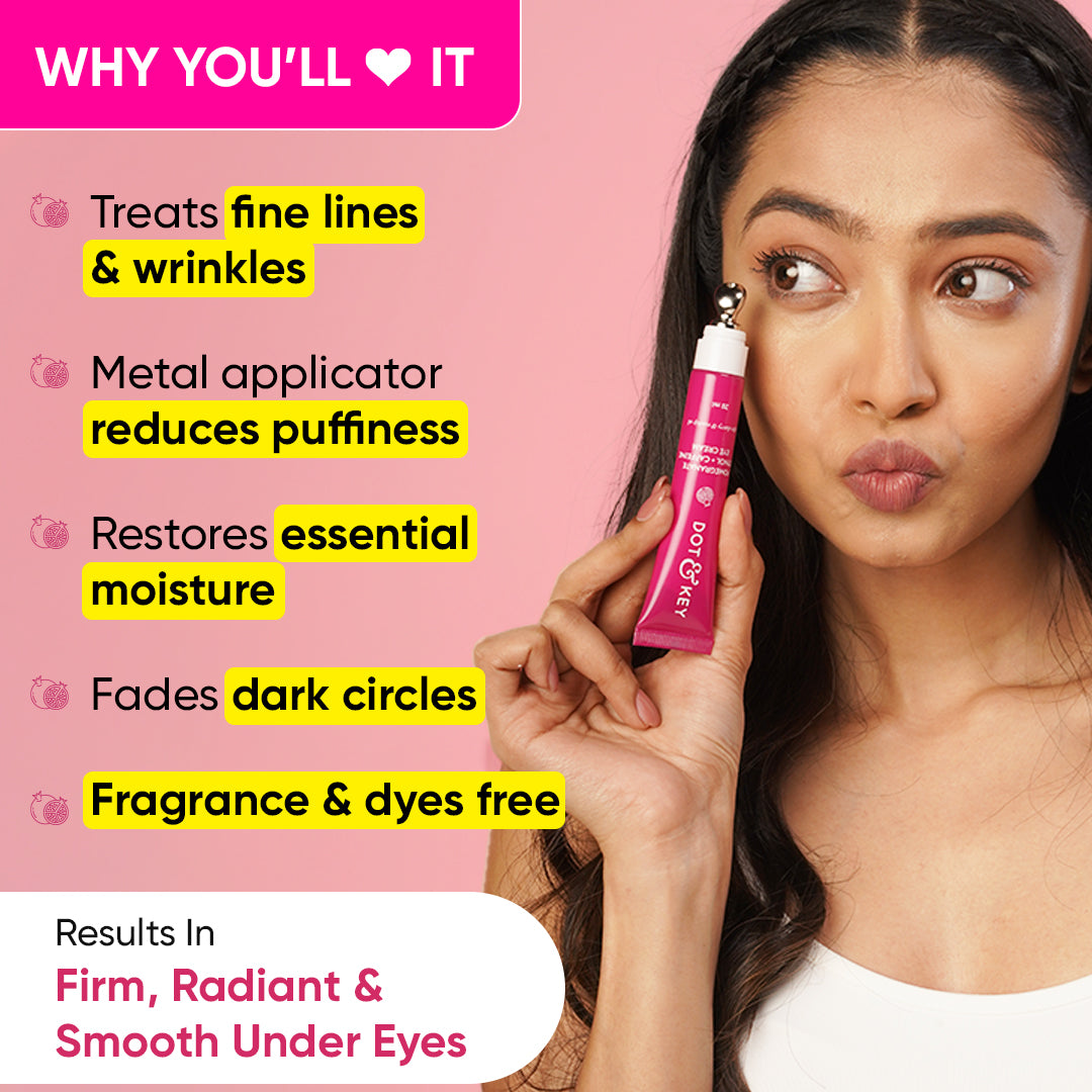 Dot & Key Pomegranate + Retinol Eye Cream for Fine Lines & Wrinkles - view 2