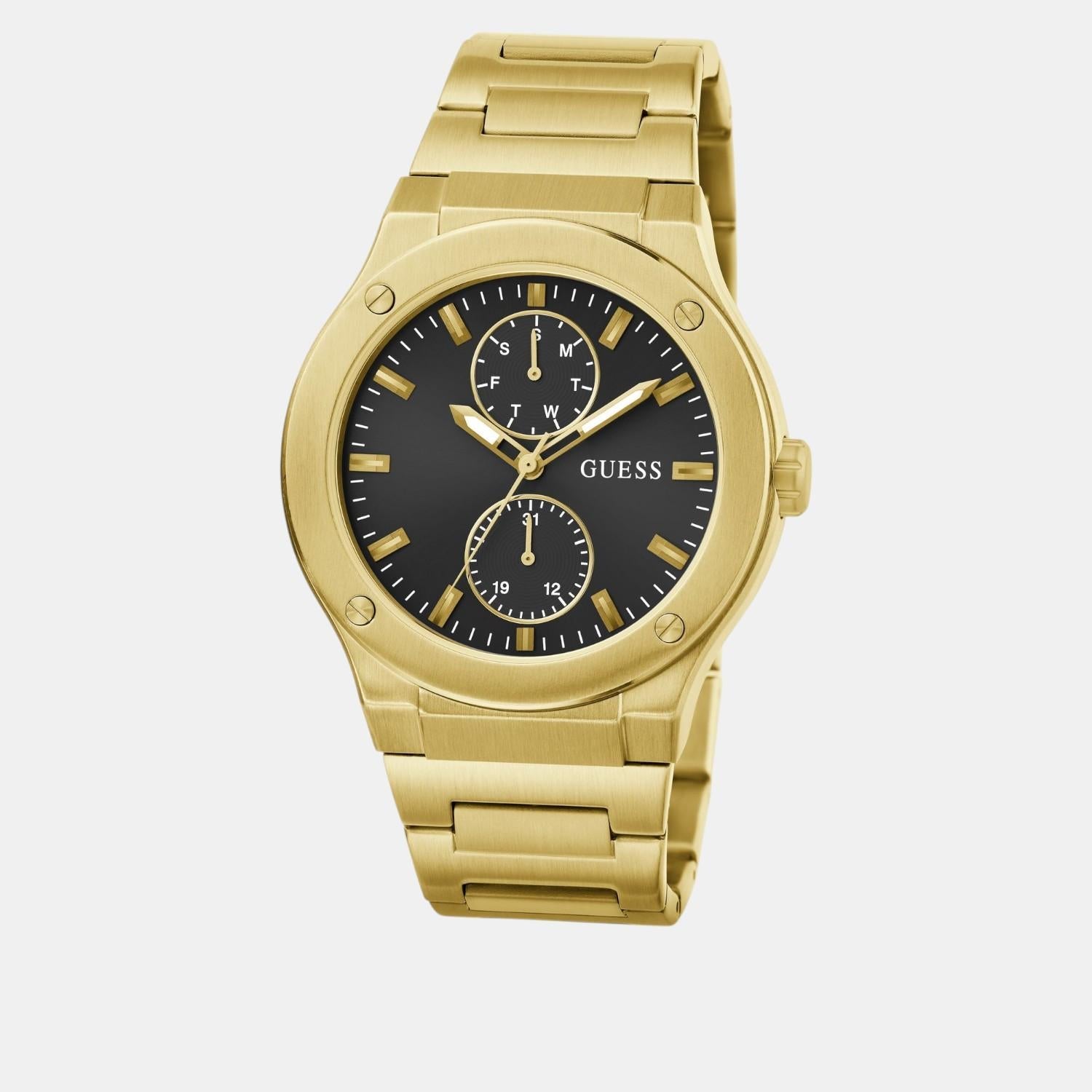 Guess Dress Men Quartz Black Dial Multi-Function Stainless Steel Watch GW0795G4 - view 2