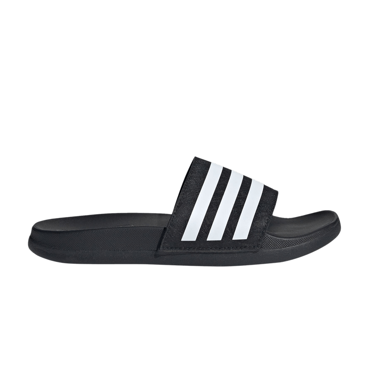 Yeezy adidas Adilette Comfort Slides Core Black Cloud White (GS)