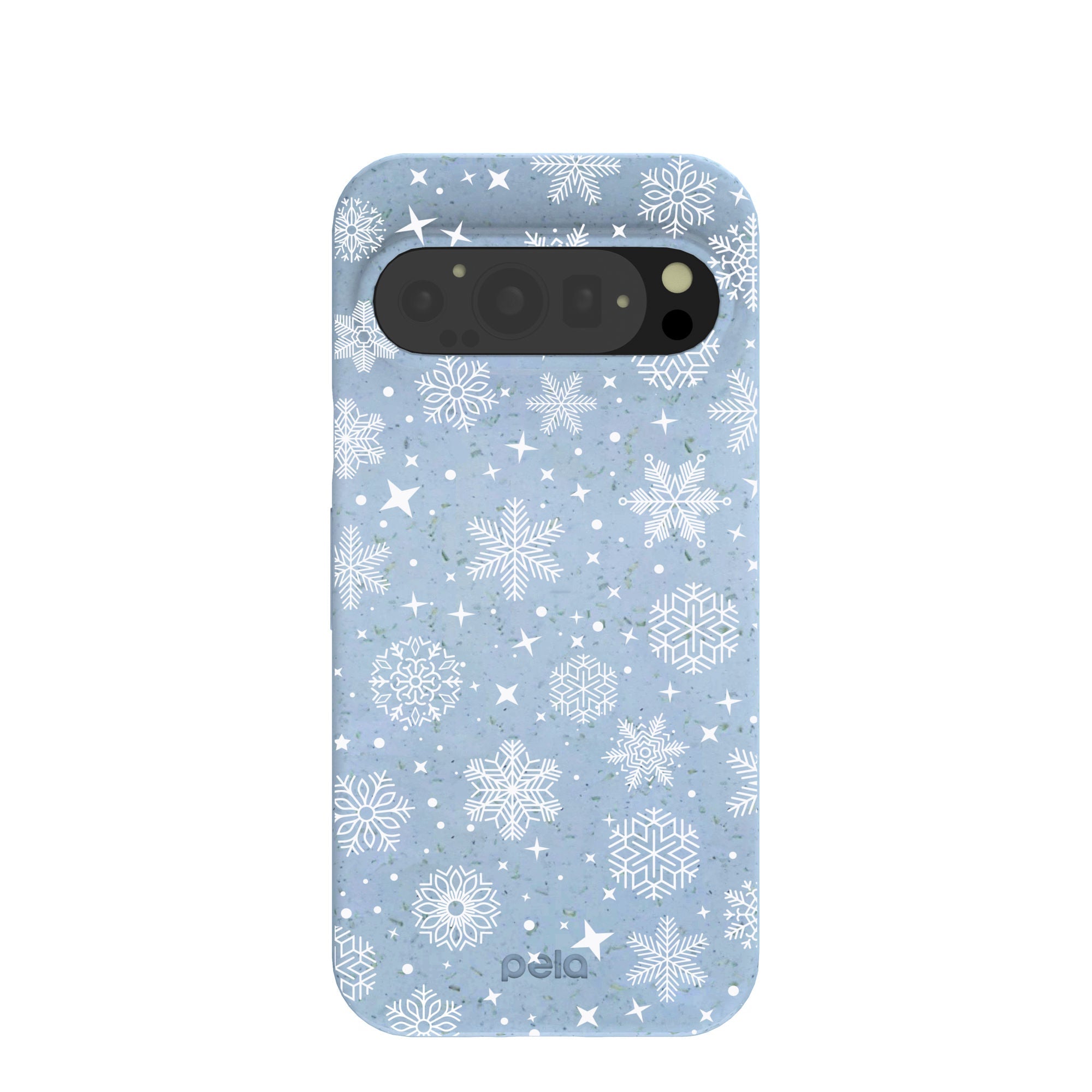 Pela Case Powder Blue Let it Snow Google Pixel 9/9 Pro Case