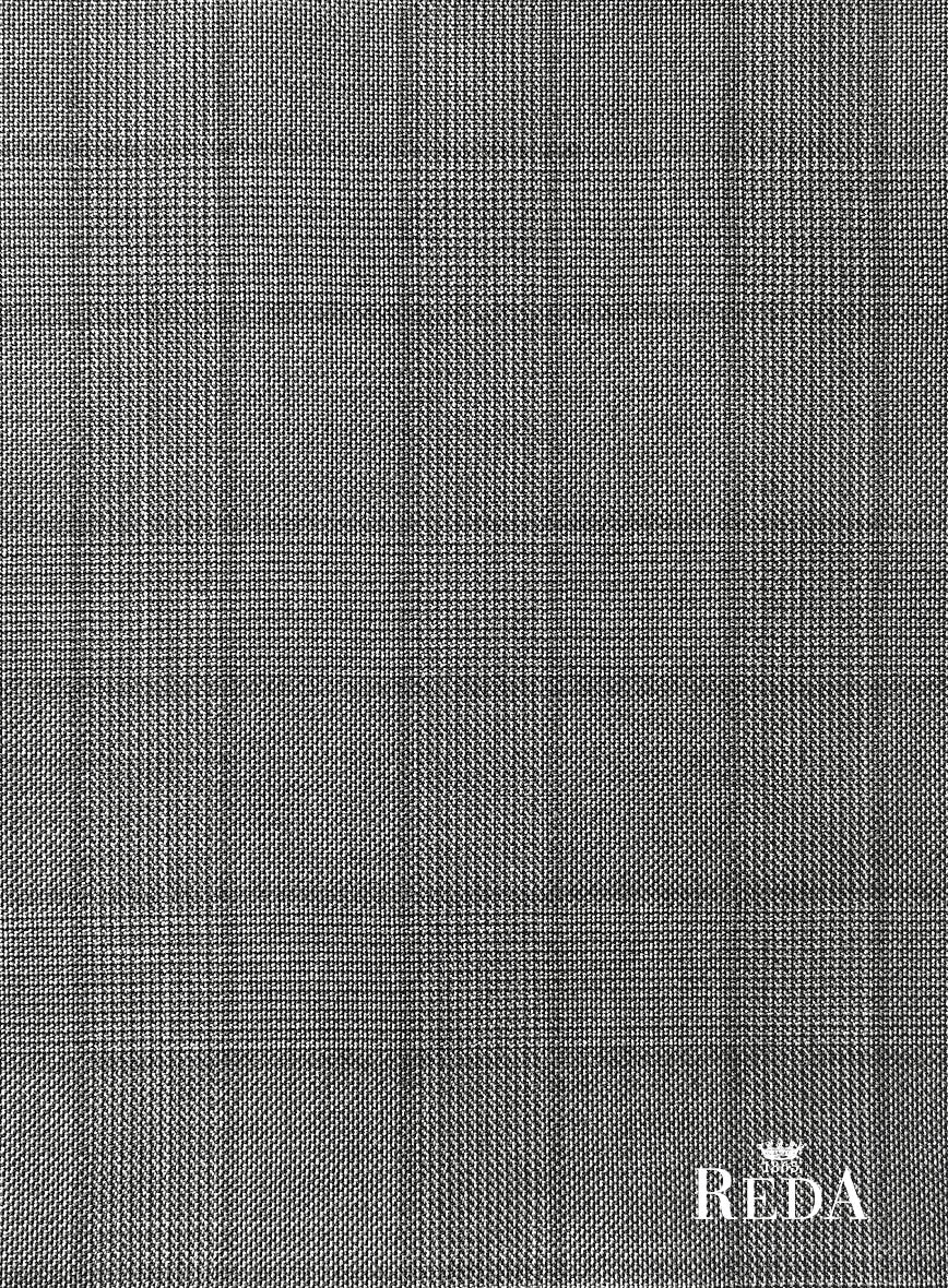 StudioSuits Reda Erlon Gray Checks Wool Suit - view 7
