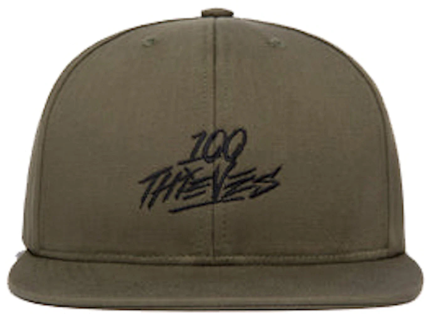 100 Thieves FW22 6-Panel Snapback Moss