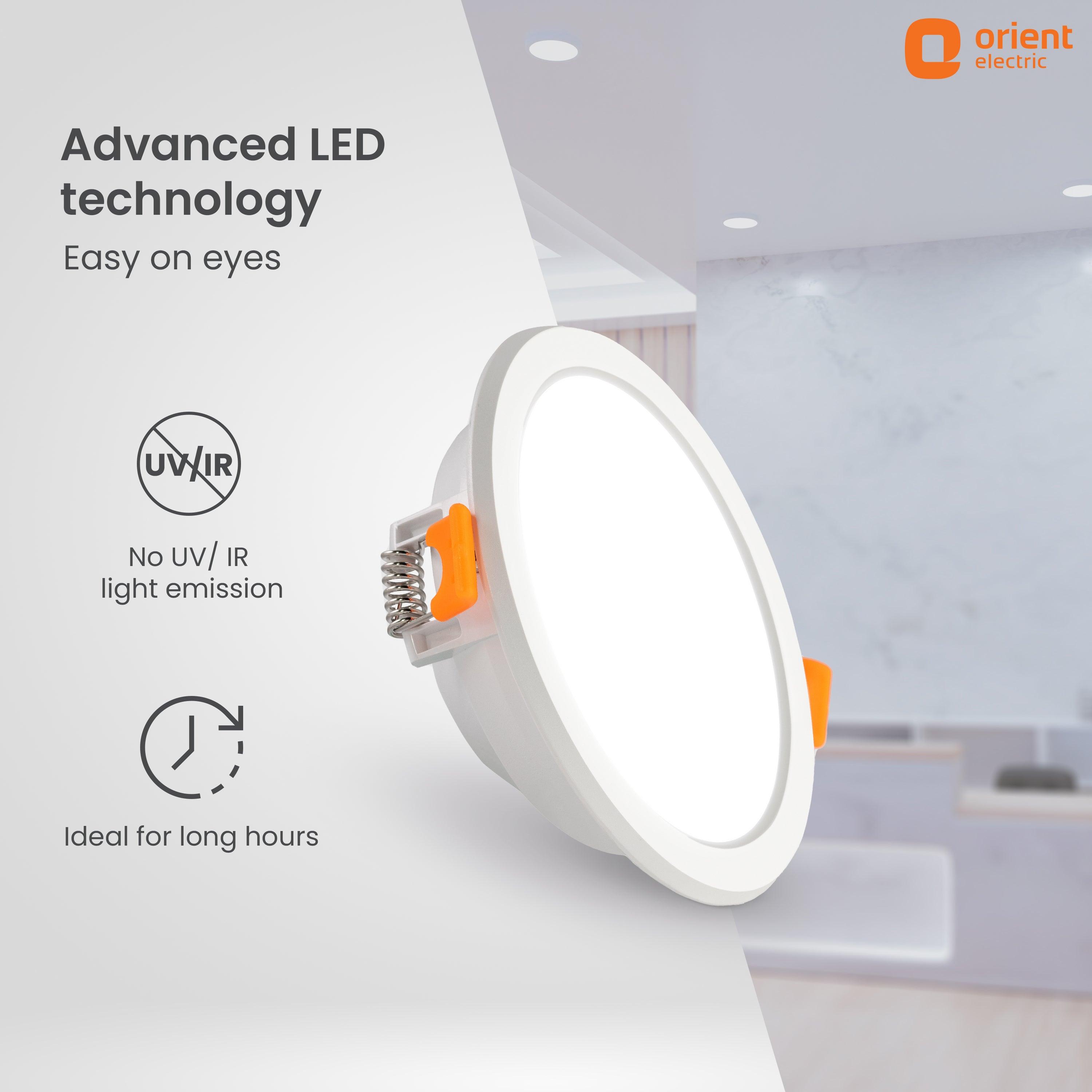 Orient Electric Eternal Backlit LED Recess Panel Round - view 3
