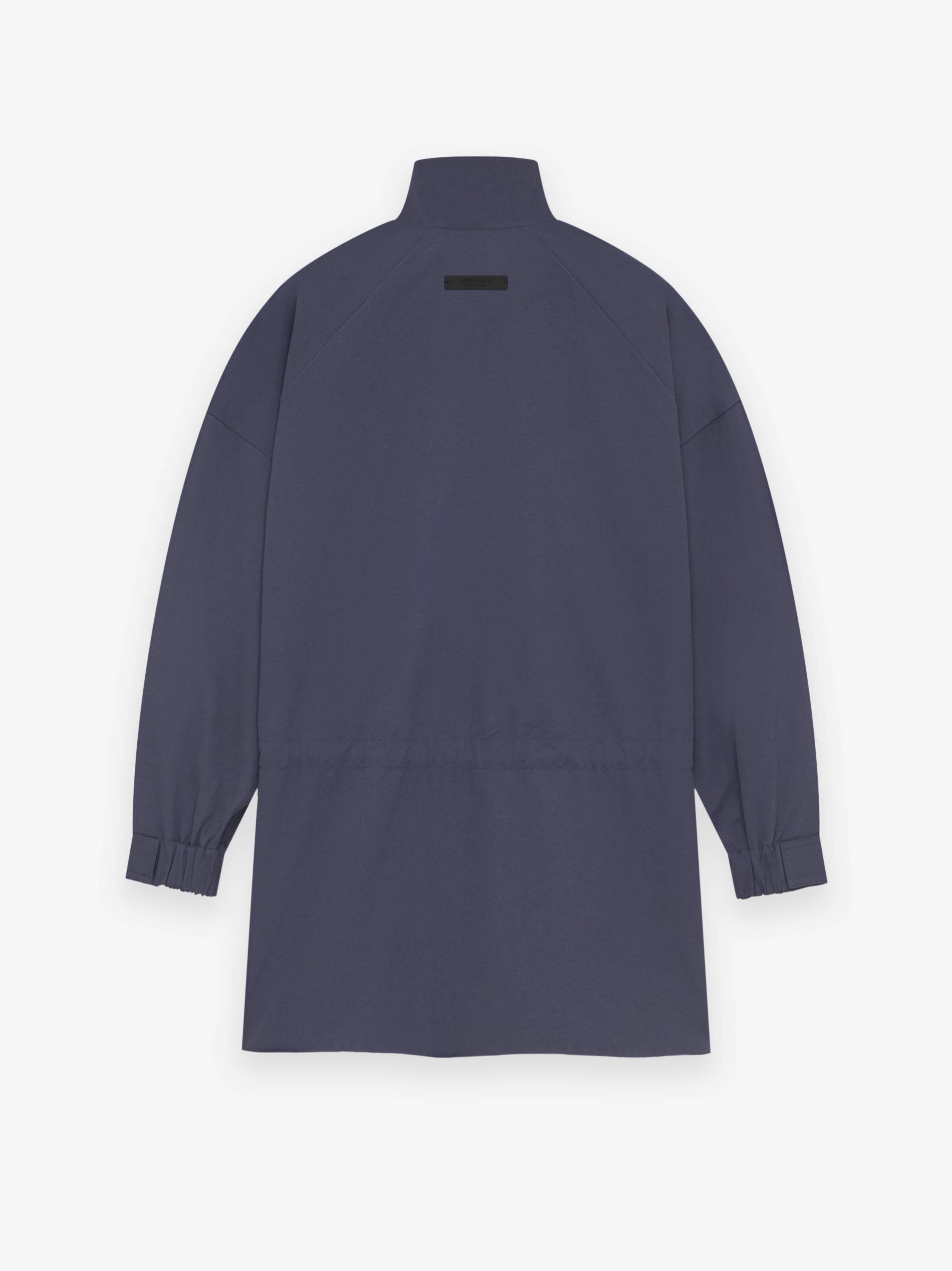 ESSENTIALS Military Nylon Mockneck Anorak – Marine - view 2