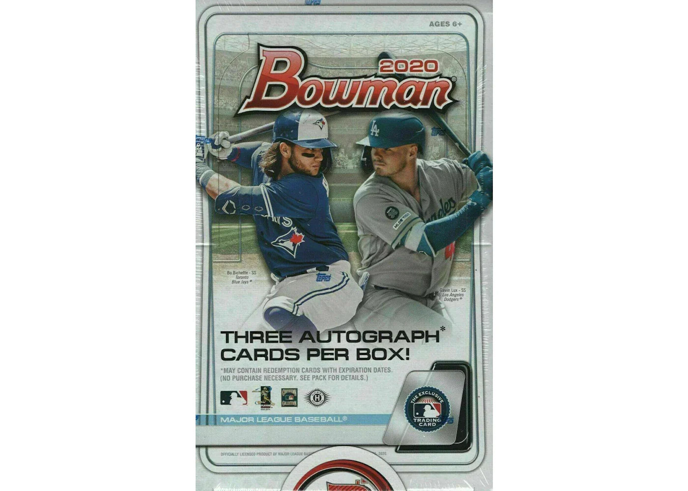 2020 Bowman Baseball Jumbo HTA Box