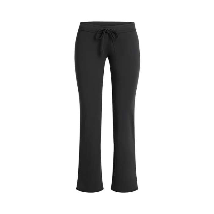 HYPE ELIXIR Skims Cotton Jersey Low Rise Crop Pant Soot