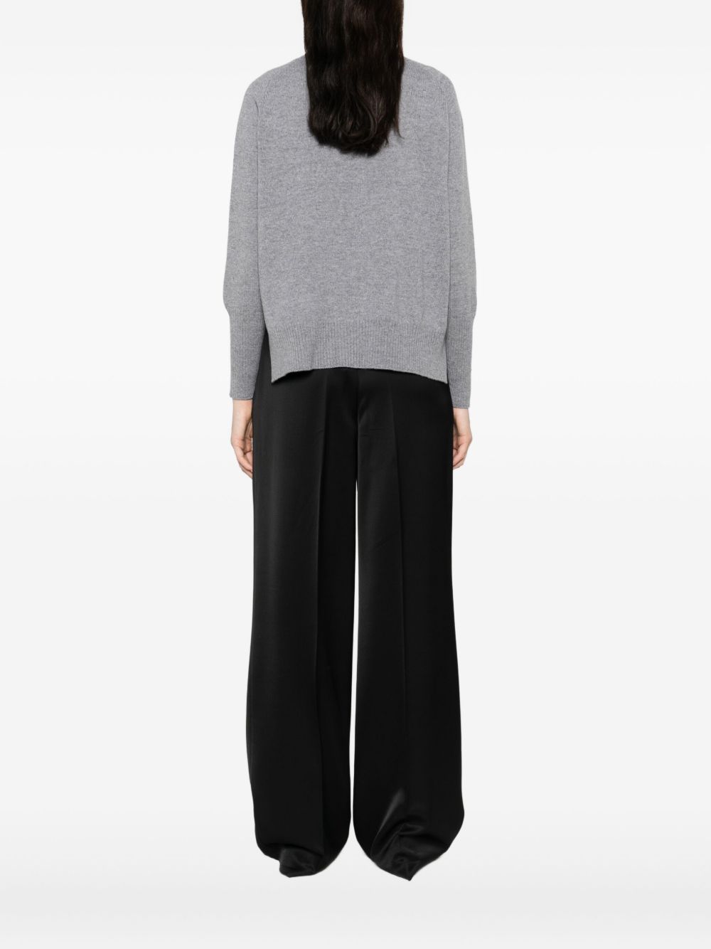 Base Wool crewneck sweater – Fabric 100% - view 2