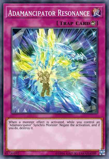 Yu-Gi-Oh! Adamancipator Resonance - SESL-EN013 - Super Rare - 1st Edition