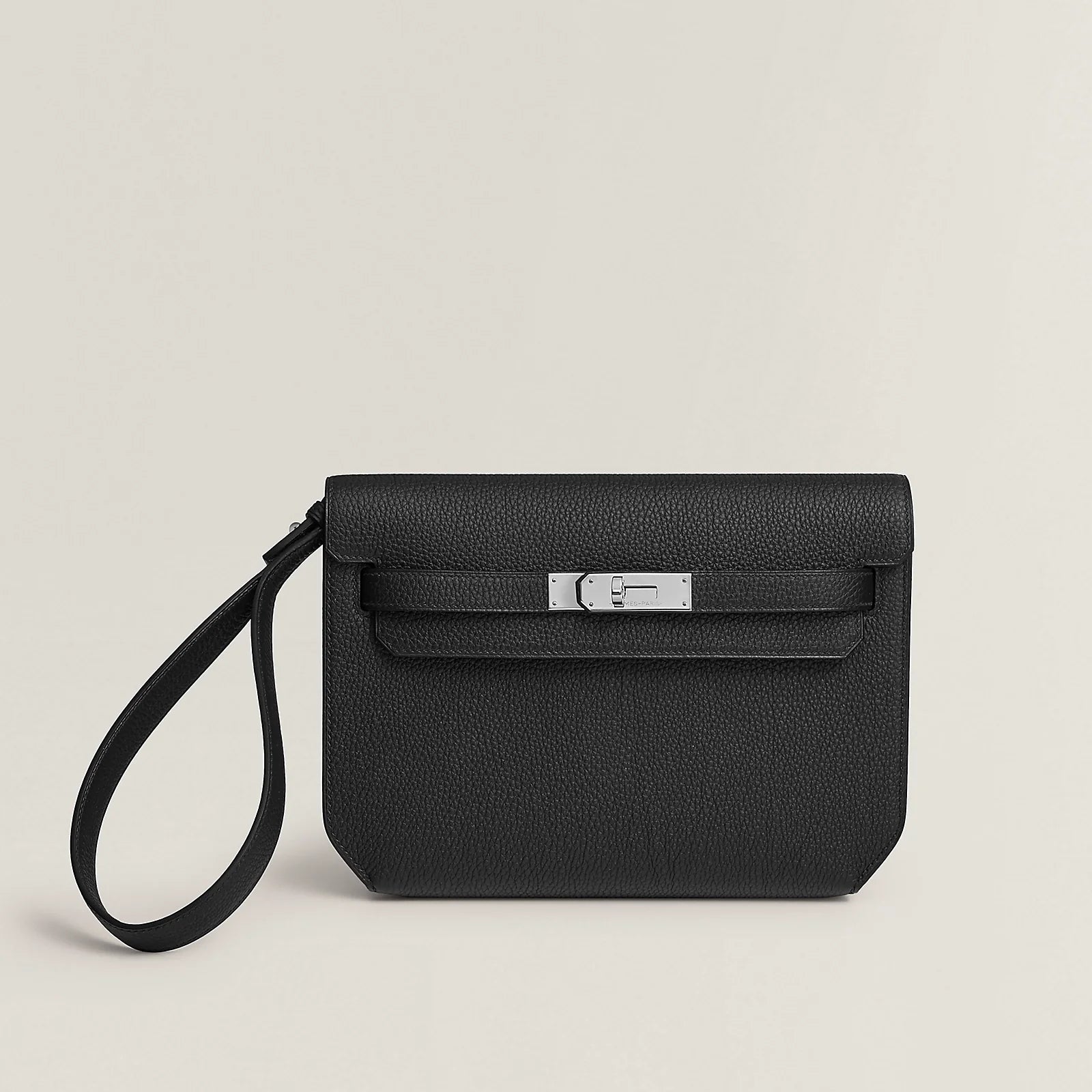Cop Underdog HERMÈS KELLY DEPECHES 25 Noir TOGO PALLADIUM HARDWARE (Mens kelly)