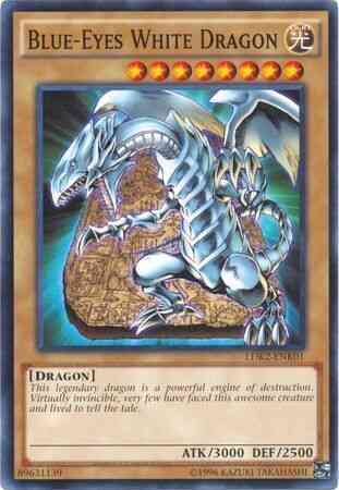 Yu-Gi-Oh! Blue-Eyes White Dragon (SDDC art) - LDK2-ENK01 - Common - 1st Edition