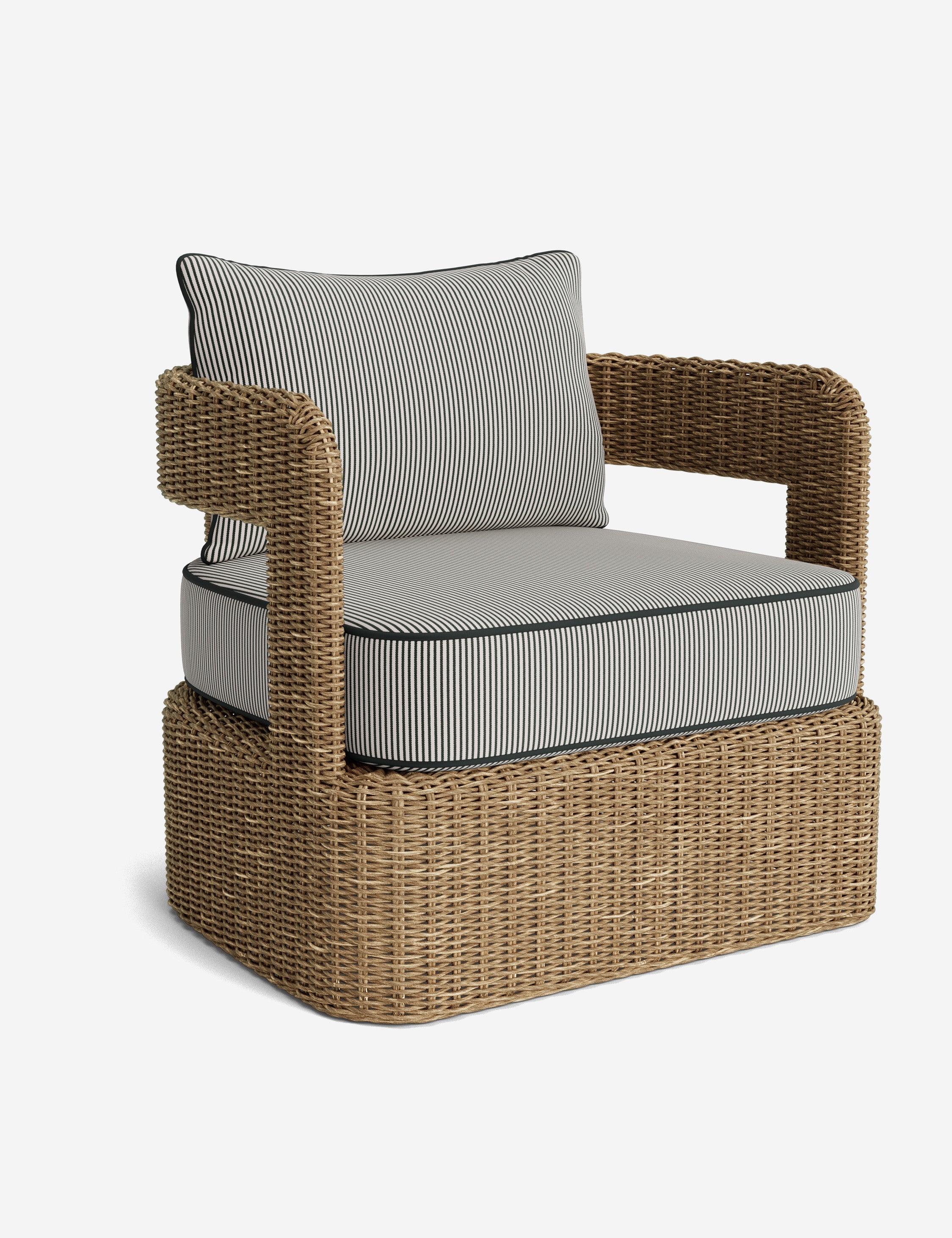 Lulu and Georgia Hadler Outdoor Swivel Lounge Chair - view 39