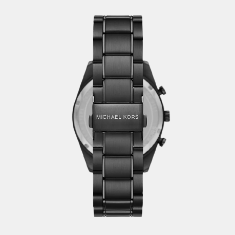 Michael Kors Accelerator Warren Men Quartz Black Dial Chronograph Stainless Steel Watch MK9113 - view 2