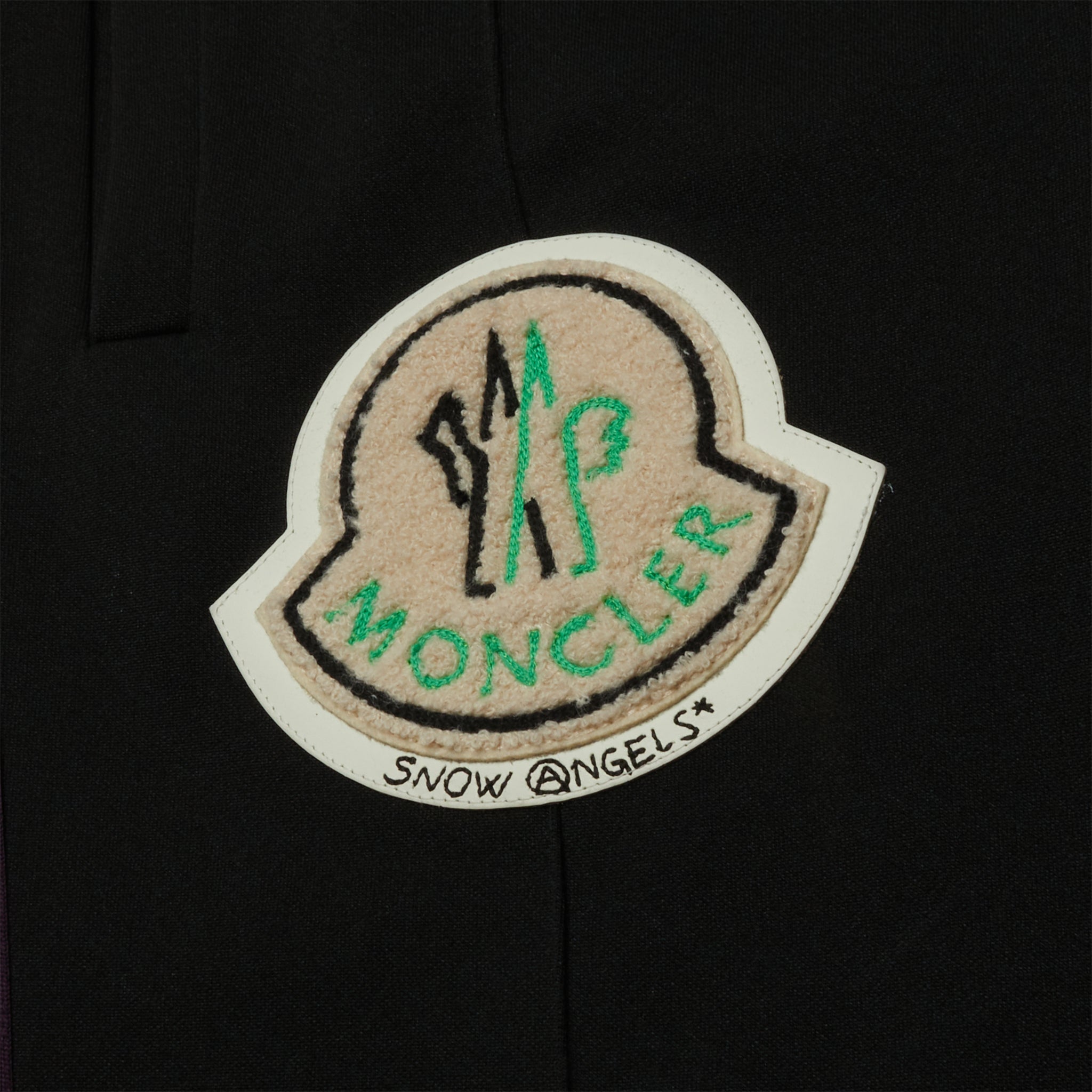 Preloved - Moncler x Palm Angels Striped Black Track Pants - view 3