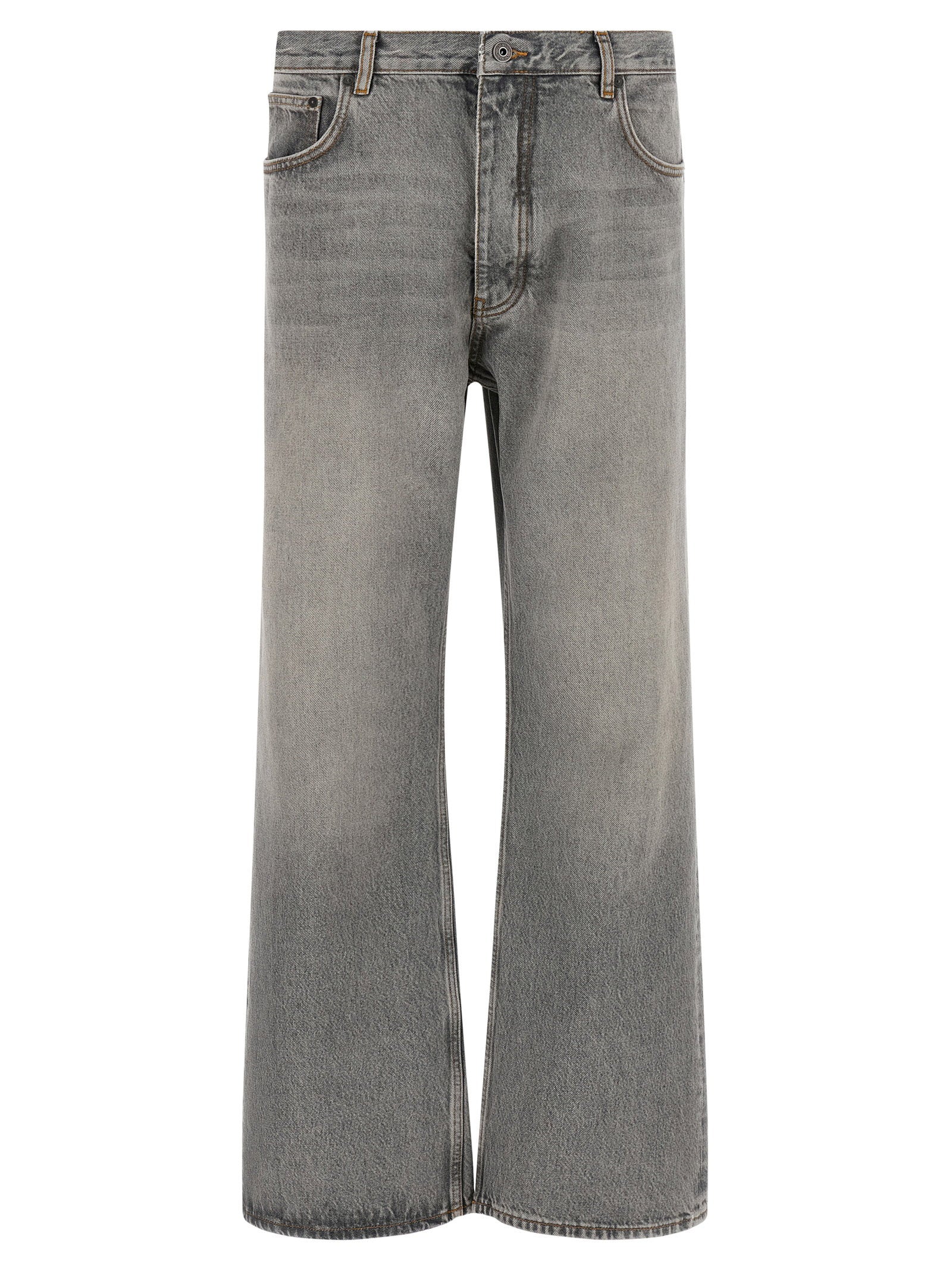 Off White Half Arrow Diag Slim Jeans – 100% cotton