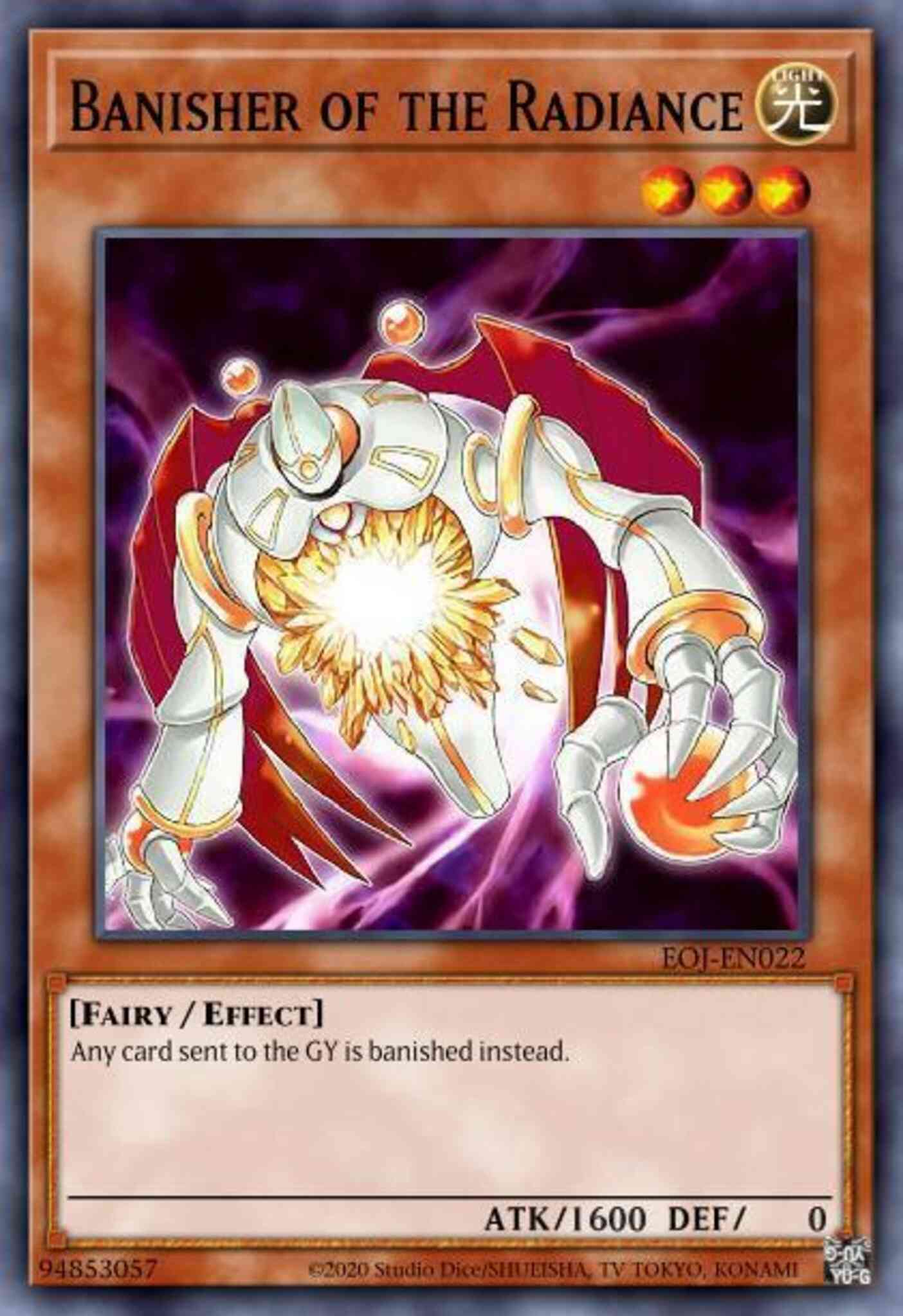 Banisher radiance – Yu-Gi-Oh! Banisher of the Radiance - SDDE-EN016 - Common - Unlimited