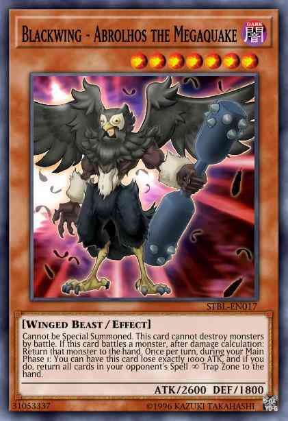 Yu-Gi-Oh! Blackwing - Abrolhos the Megaquake - LC5D-EN125 - Common - 1st Edition