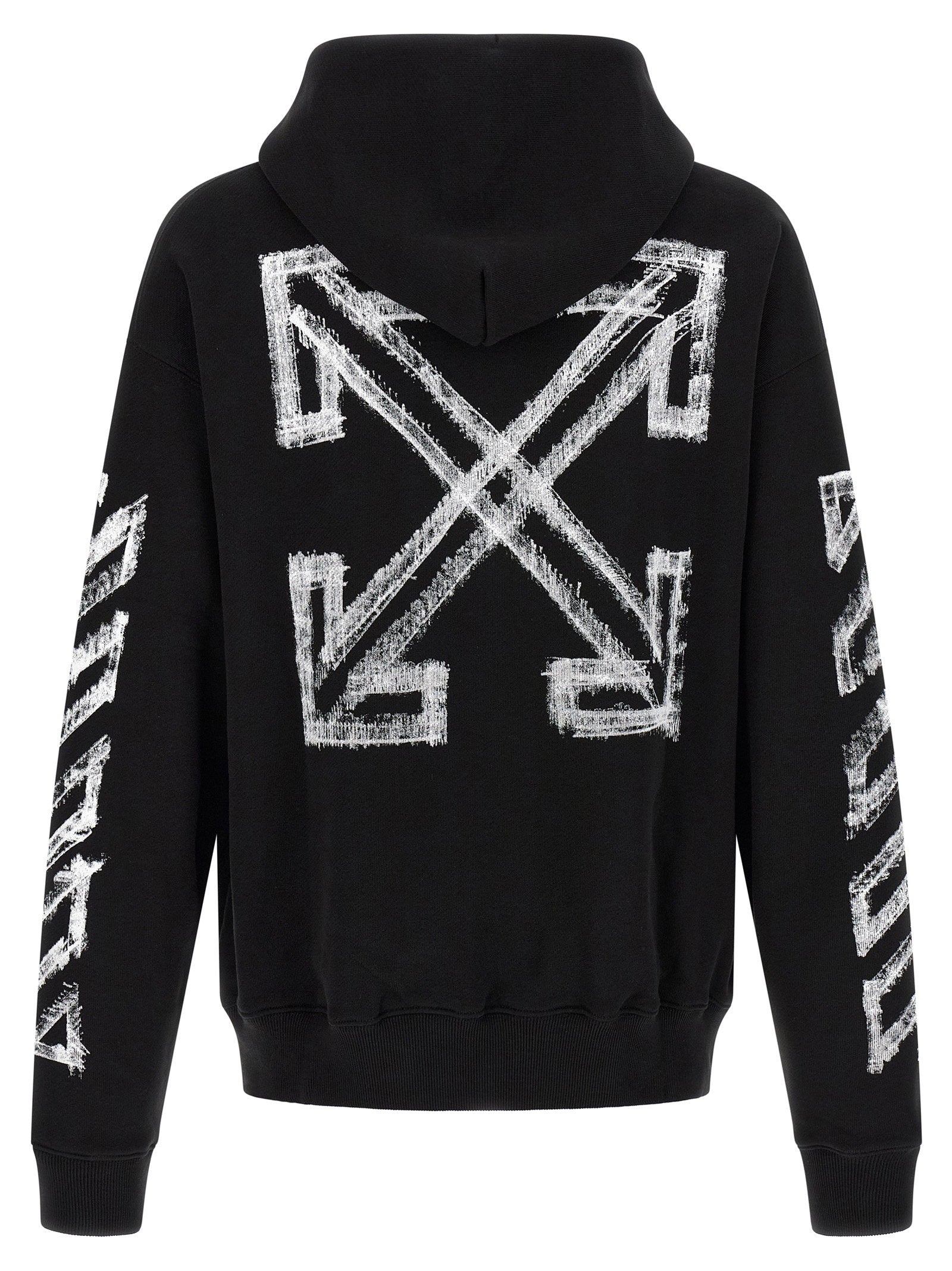 Off White Motion Arrow Skate Hoodie – 100% cotton - view 2