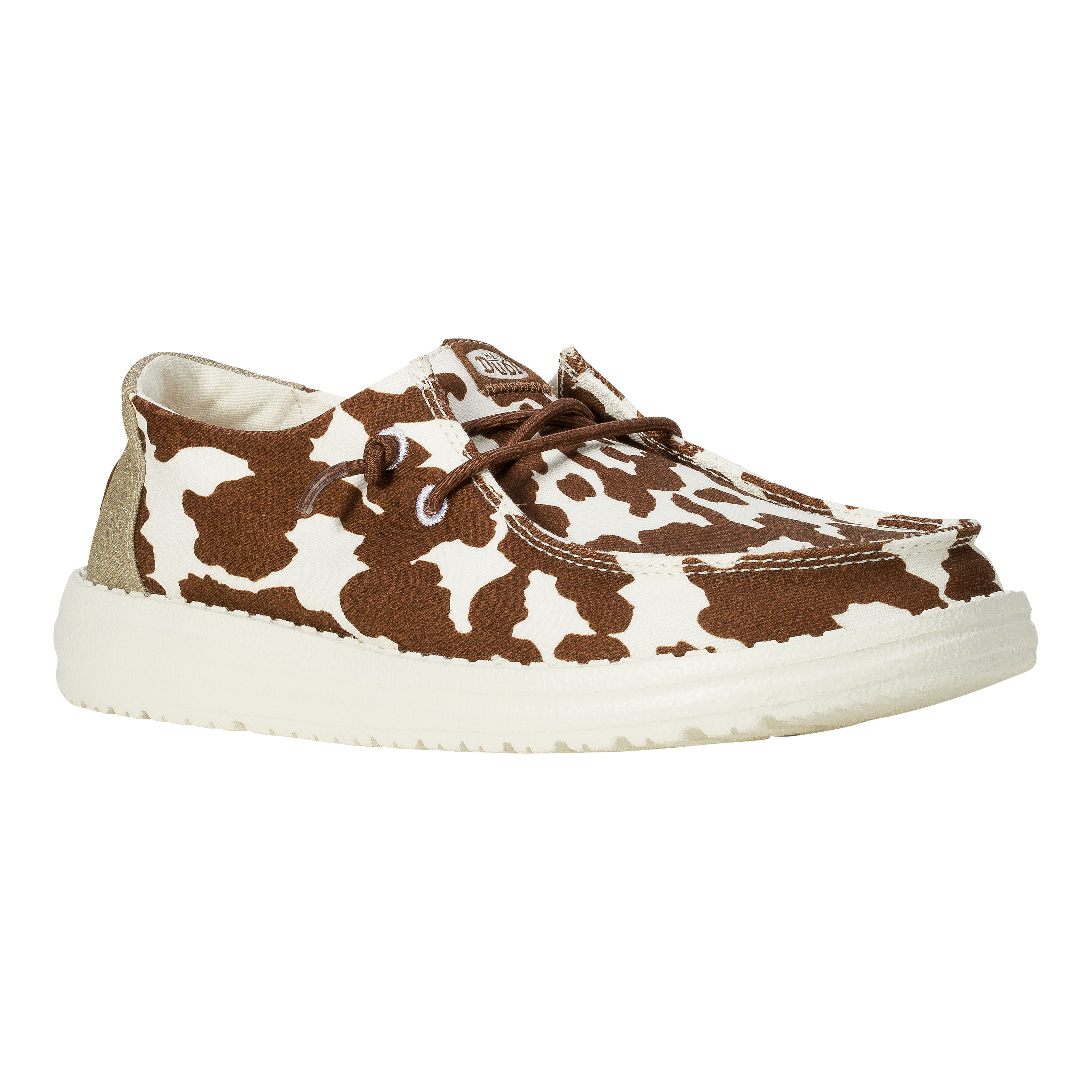 HEYDUDE shoes Wendy Cowgirl Sparkle - Brown/White - view 7