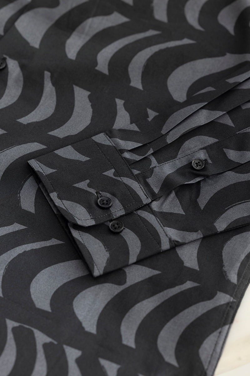 SNITCH Bracket Burst Black Shirt - view 8