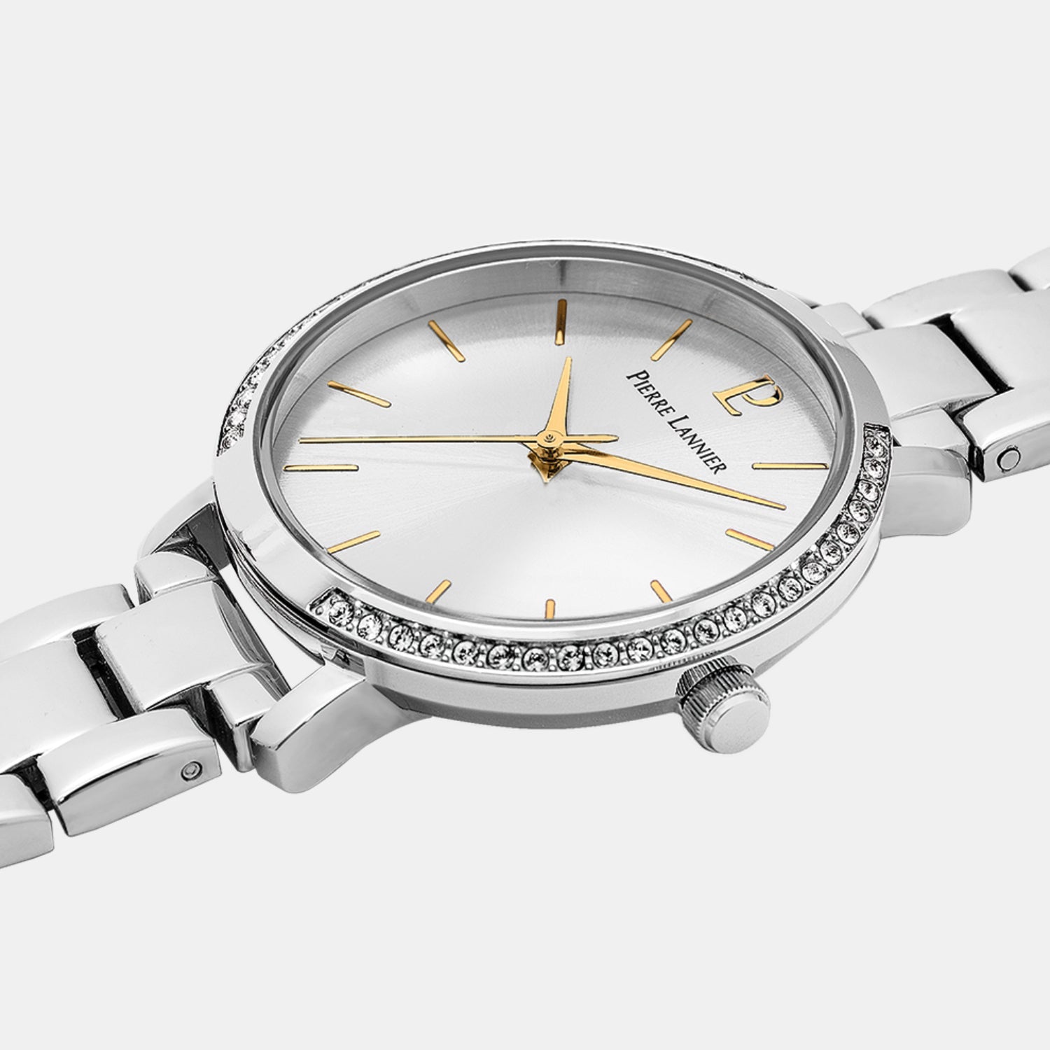 Pierre Lannier Chouquette Women Quartz Silver Dial Analog Stainless Steel Watch 036P621 - view 2