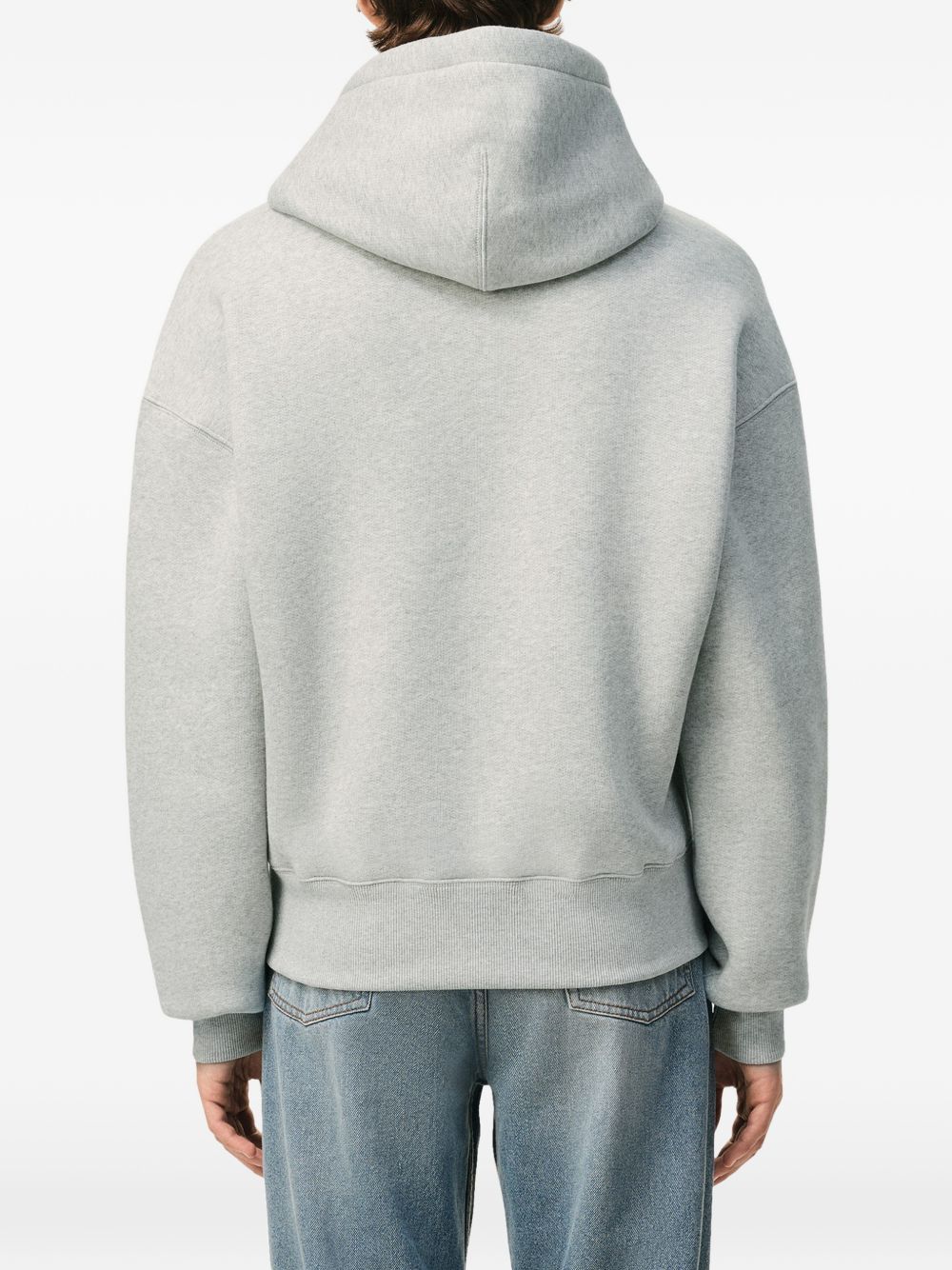 Ami Paris Ami De Coeur cotton hoodie – Cotton 96%, Elastane 4% - view 2