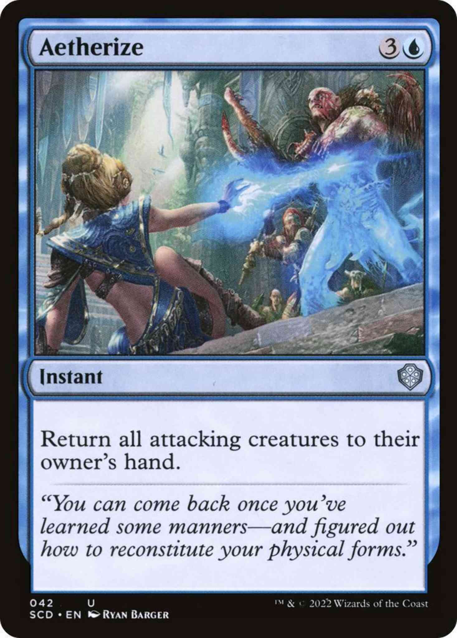 Aetherize 42 starter – Magic Aetherize [42] [Starter Commander Decks] [Non-Foil]