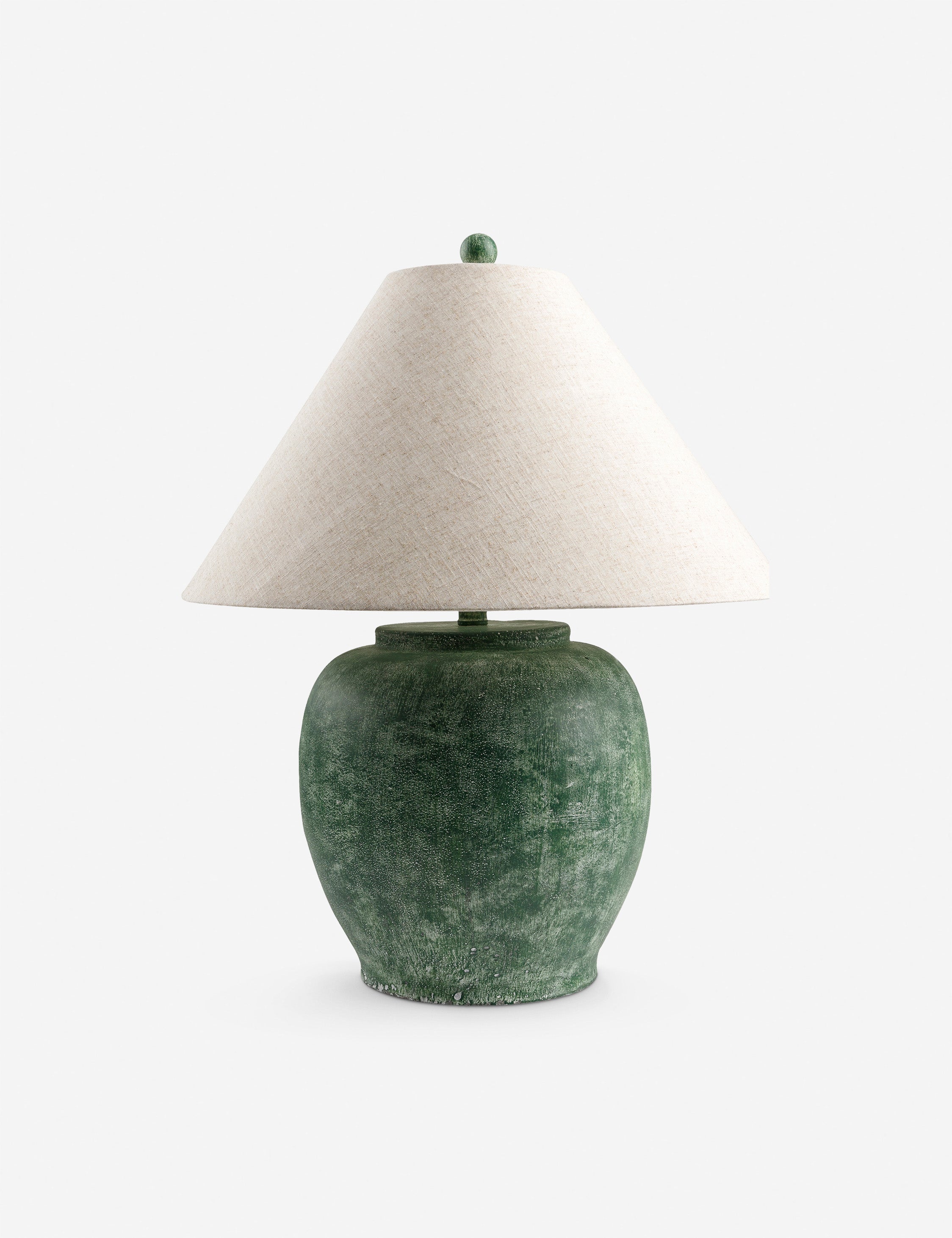 Lulu and Georgia Moreau Table Lamp – Green