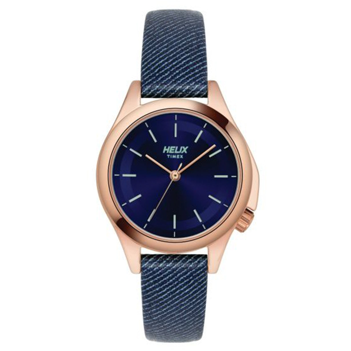 Helix Denim Inspired Deep Blue Dial