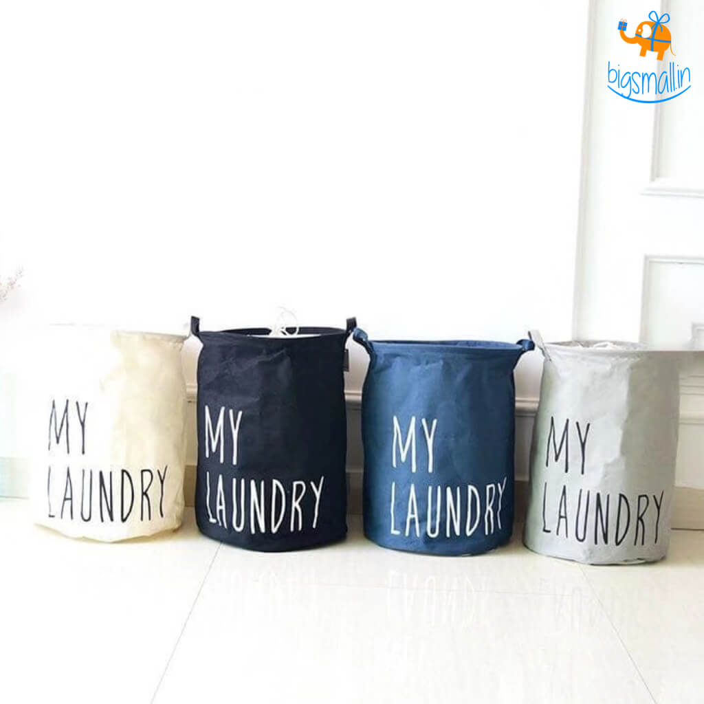 Artnery Cloth Laundry Basket - view 4
