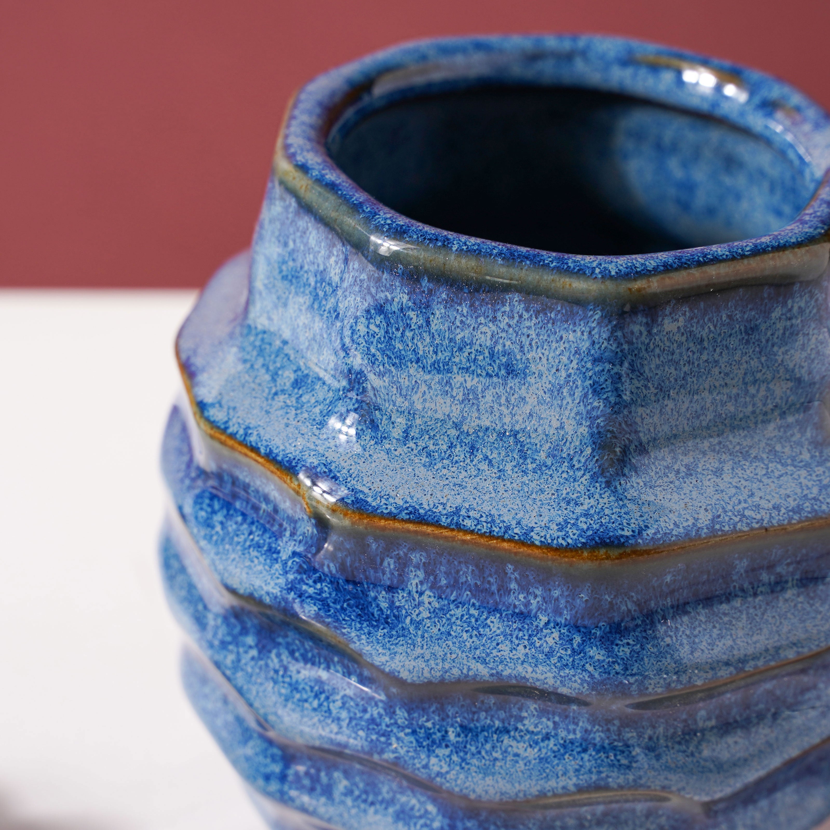 Nestasia Wave Textured Vase - view 5