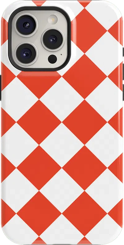 Casetry Red Checkerboard | High Contrast Design Case - view 48