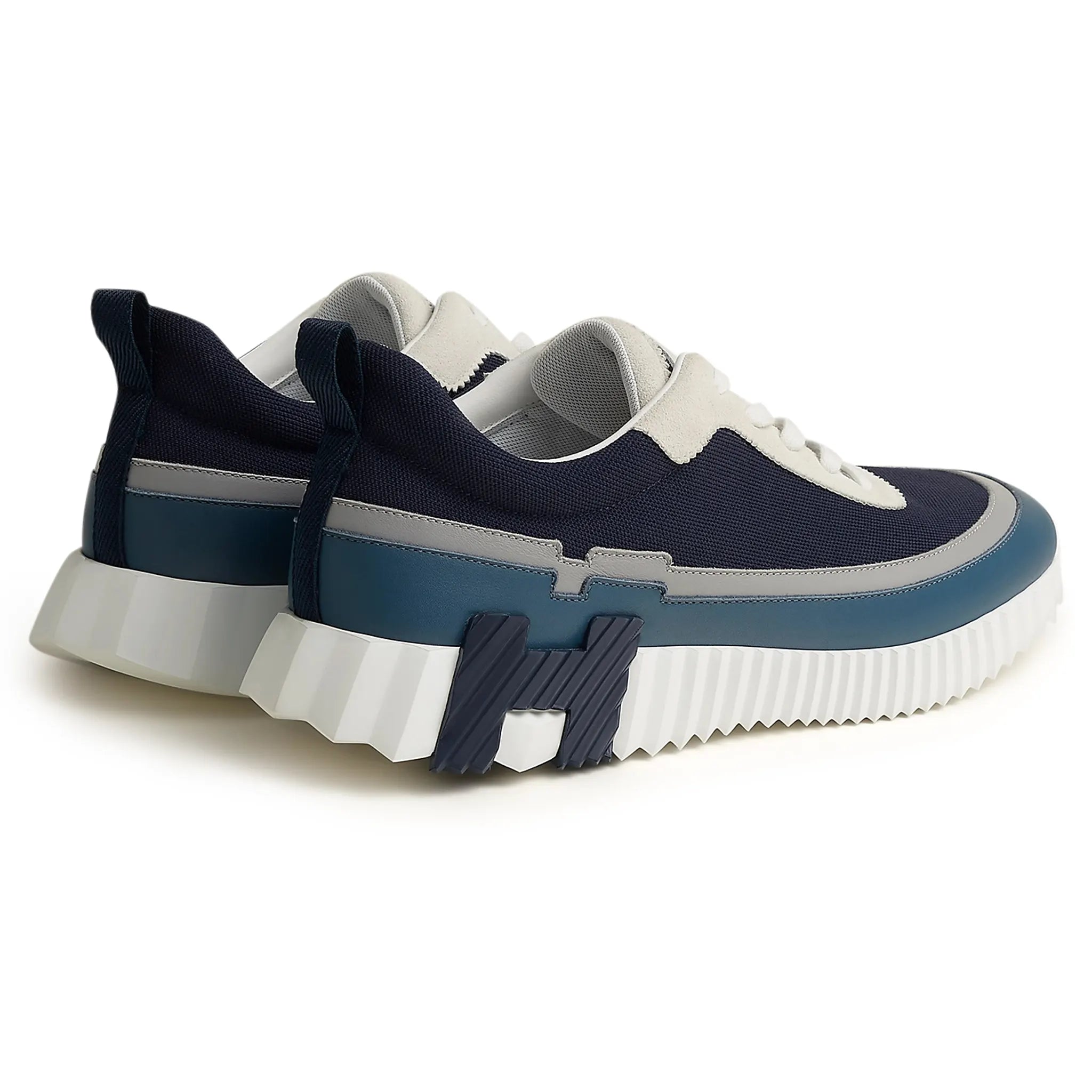 Hermès Paris Bouncing Sneaker Blue Grey White - view 2