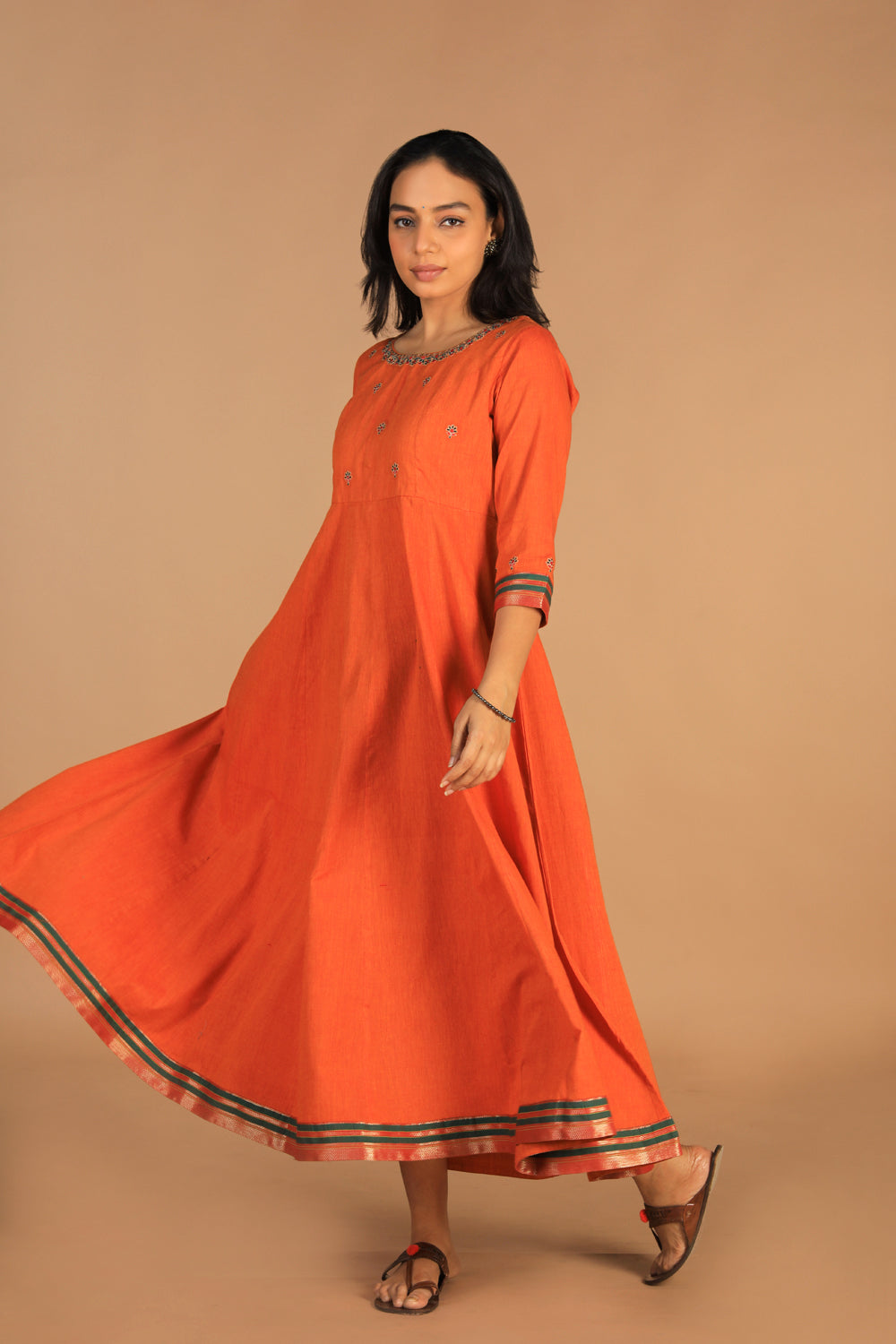 Kalanjali Ethnics Festive wear Panelled kurta
